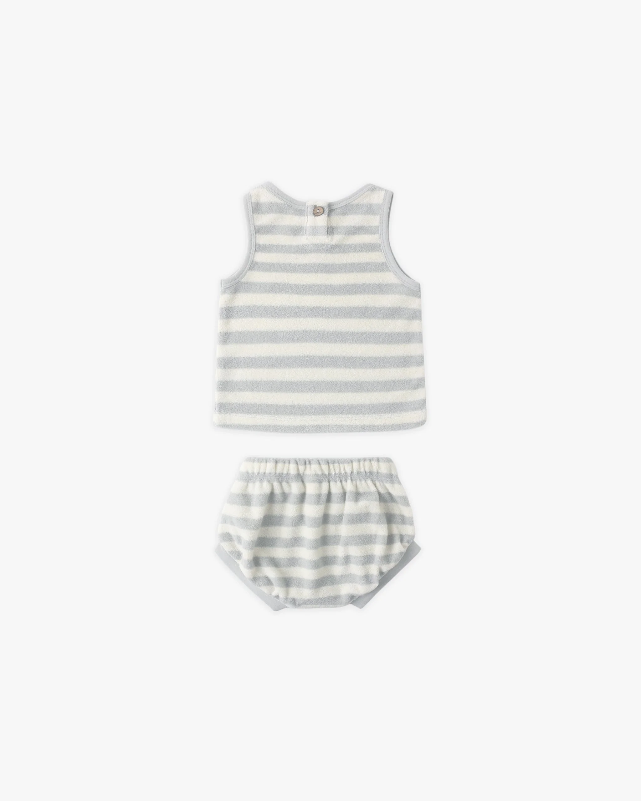 Terry Tank + Short Set Sky Stripe - Image 5