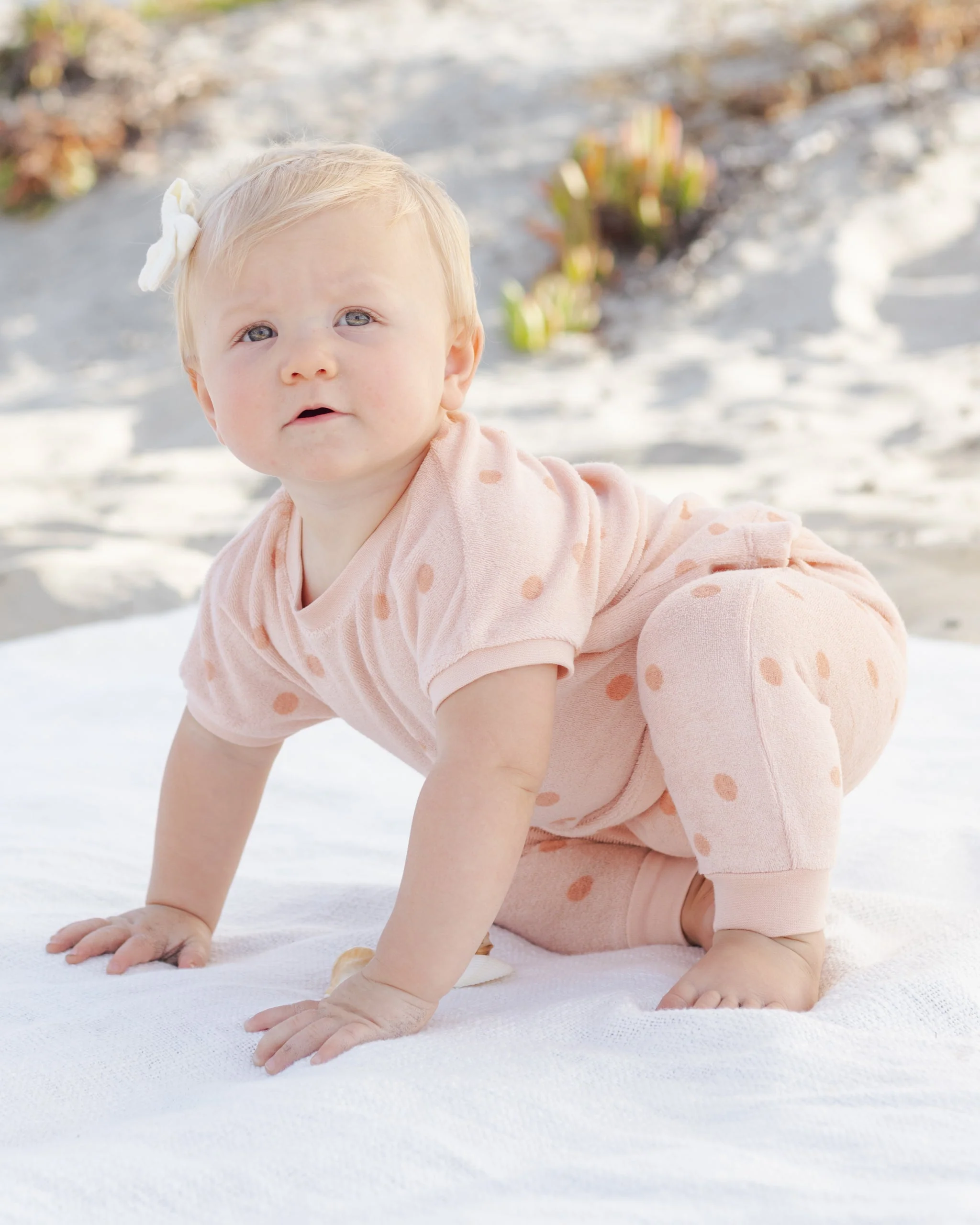 Terry Tee + Pant Set Polka Dot - Image 3