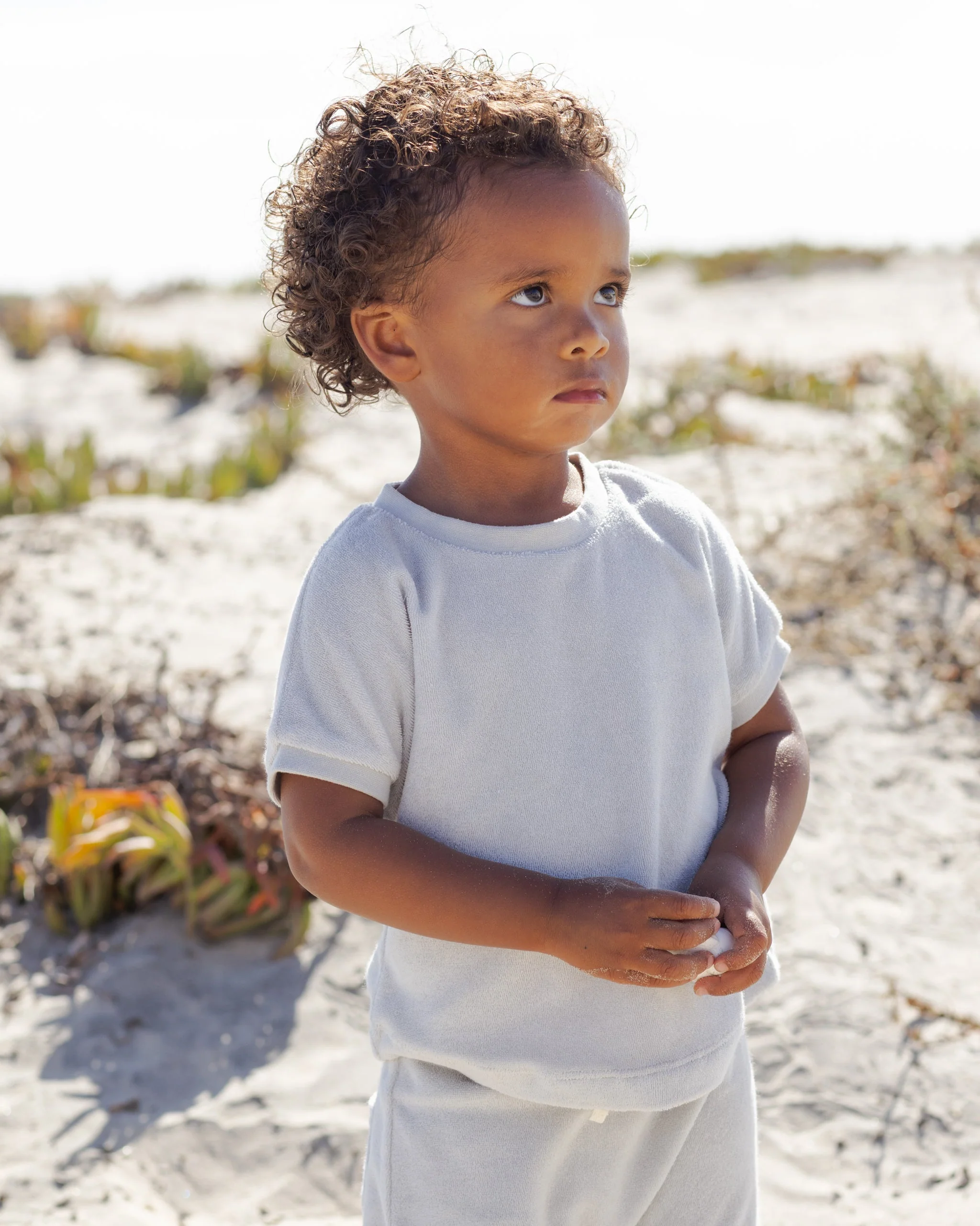 Terry Tee + Pant Set Sky - Image 2