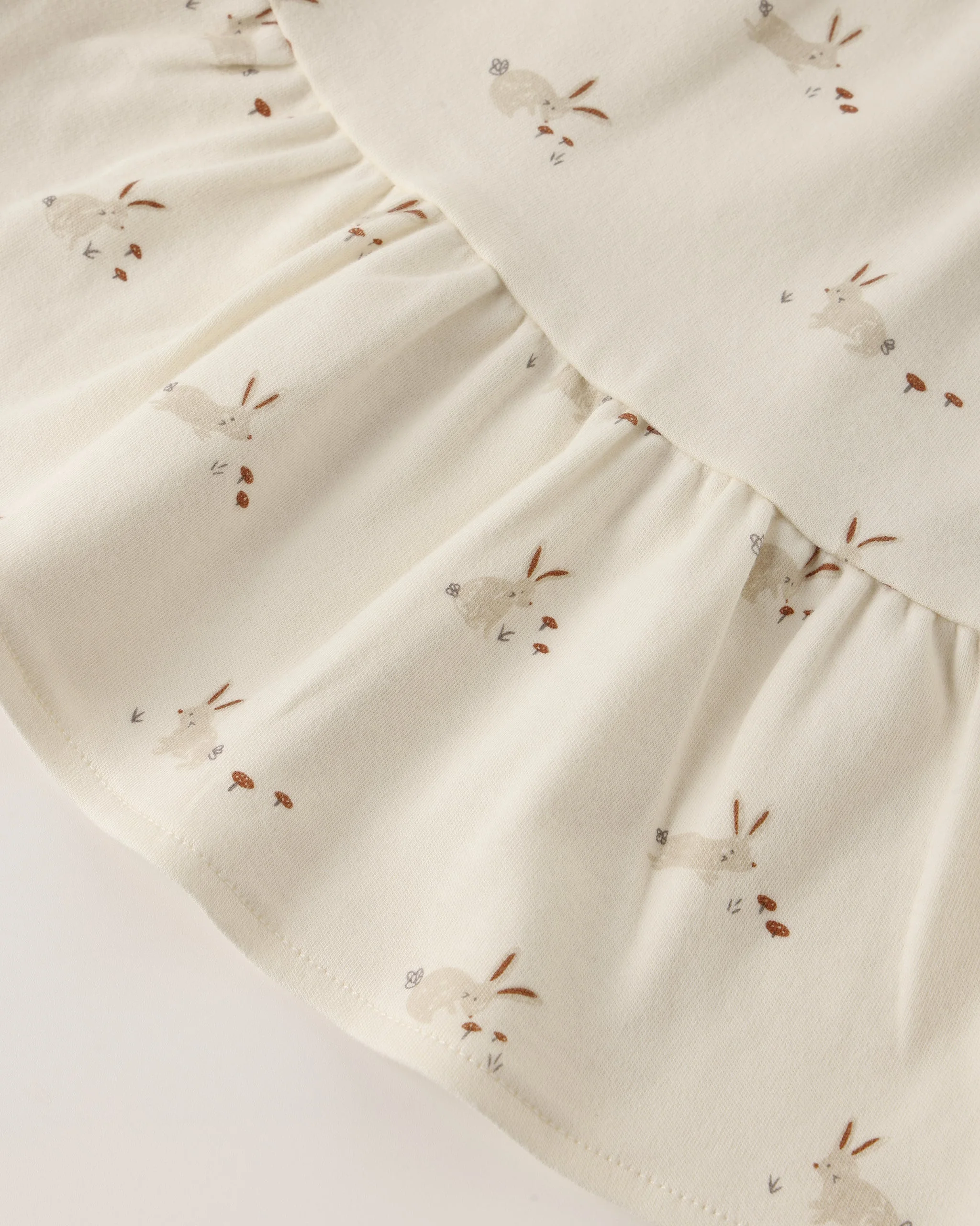 Tiered Jersey Dress || Bunnies - Image 5
