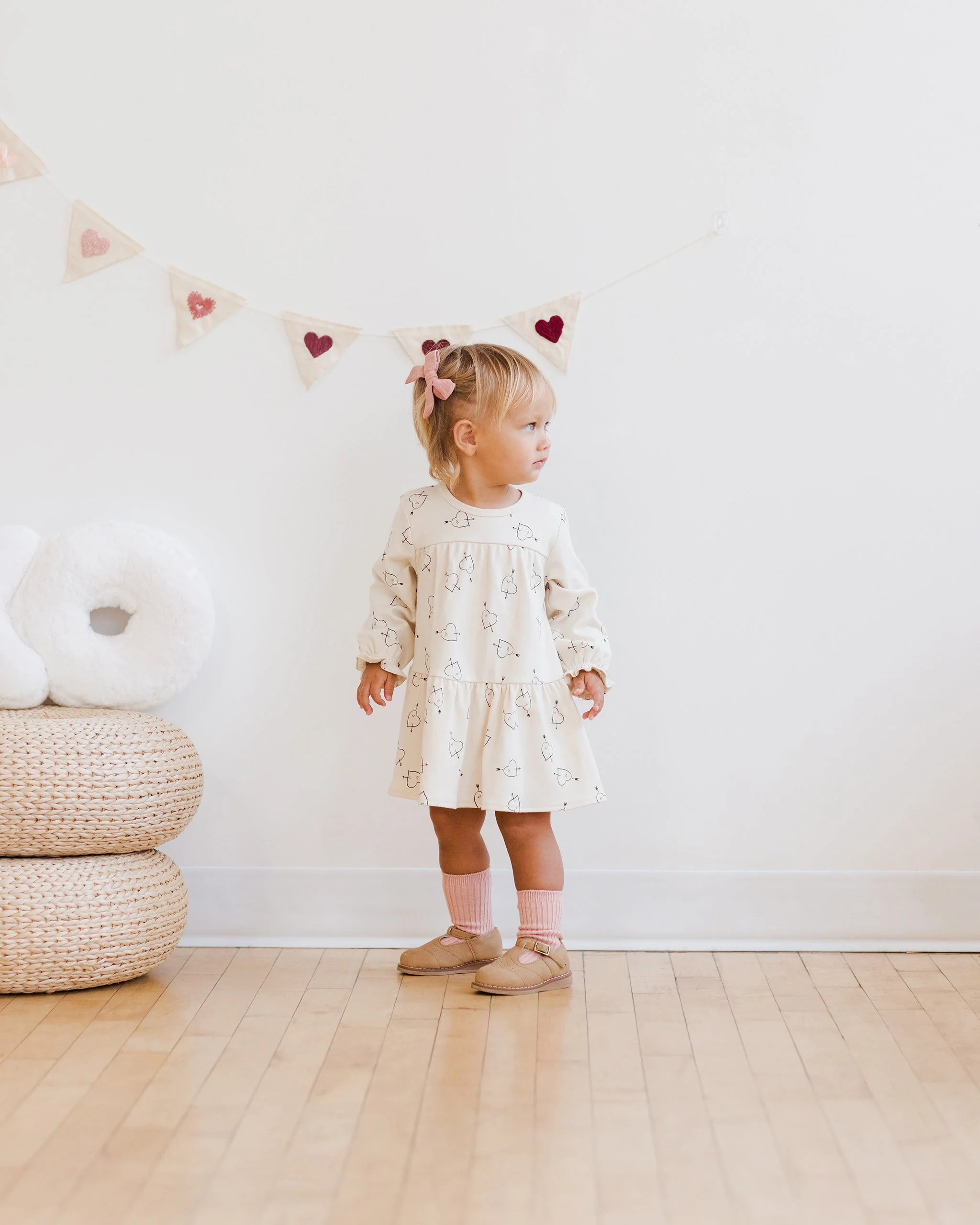 Tiered Jersey Dress || Cupid - Image 4