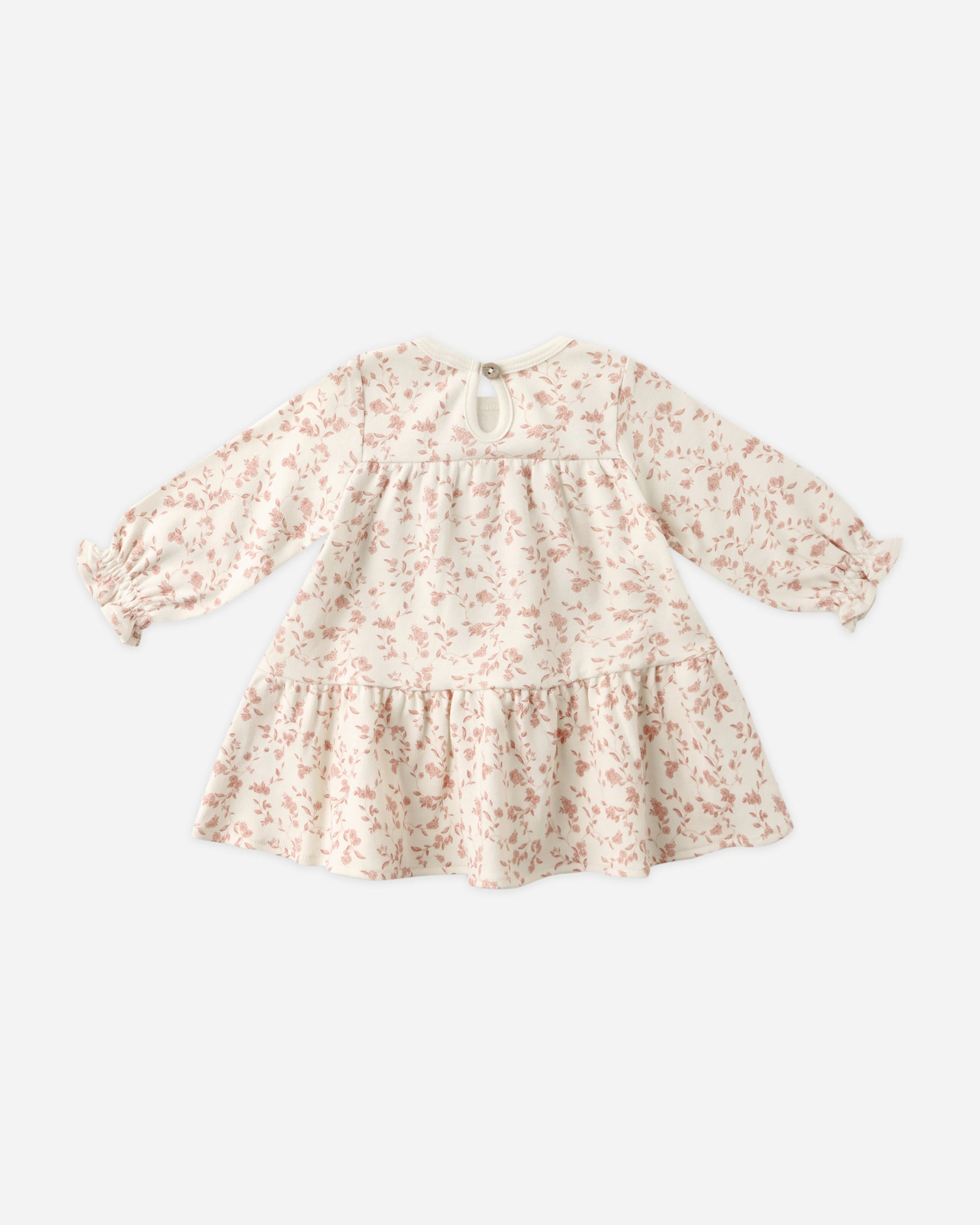 Tiered Jersey Dress || French Garden - Image 2