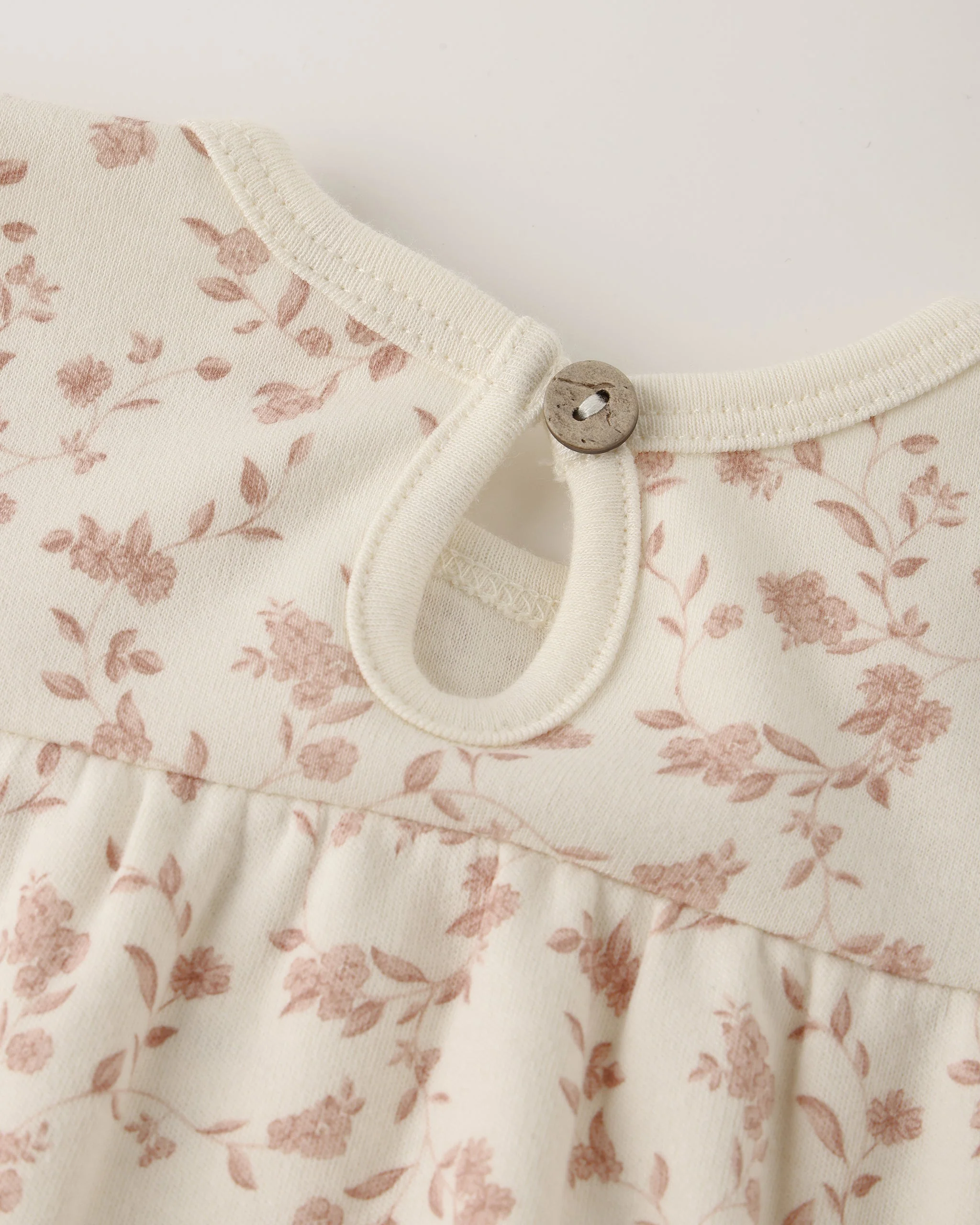 Tiered Jersey Dress || French Garden - Image 8