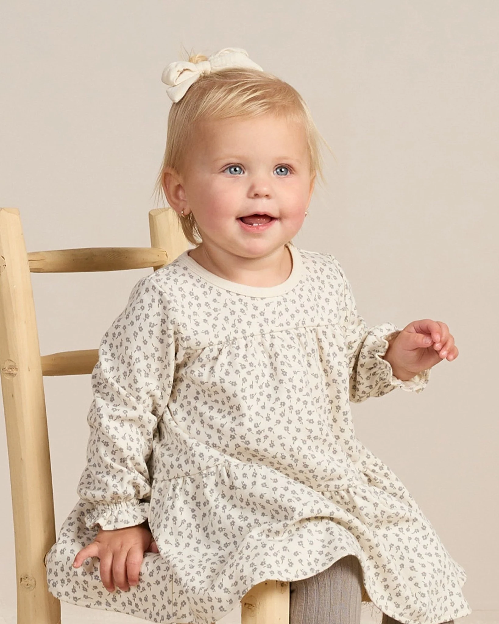 Tiered Jersey Dress || Scatter - Image 3