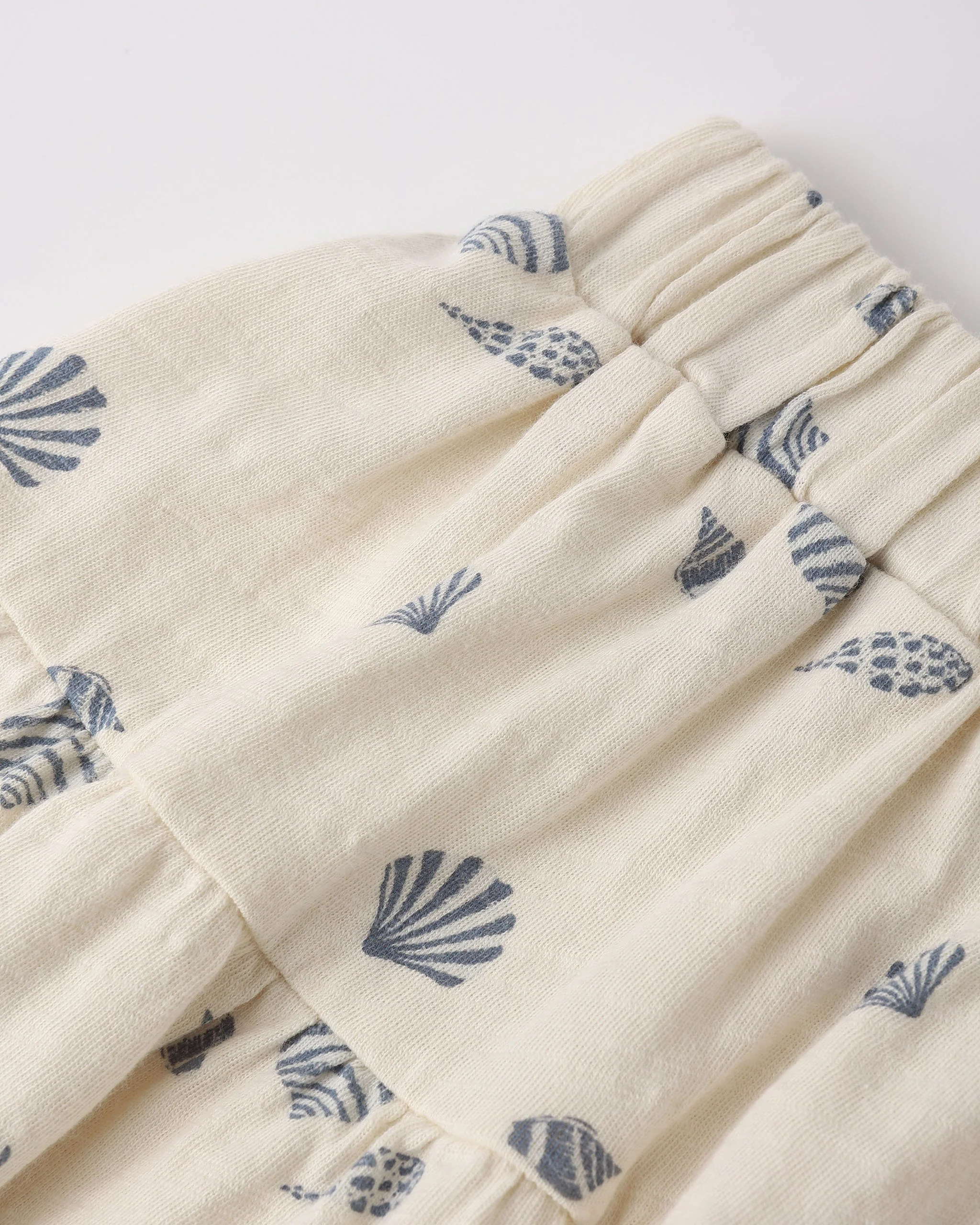 Tiered Midi Skirt Seashells - Image 6