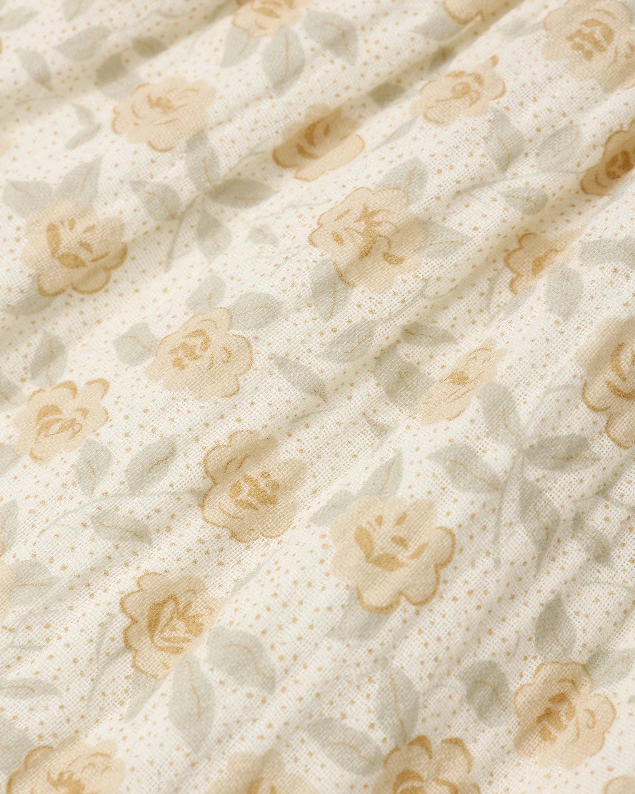 Tiered Midi Skirt Yellow Floral - Image 8