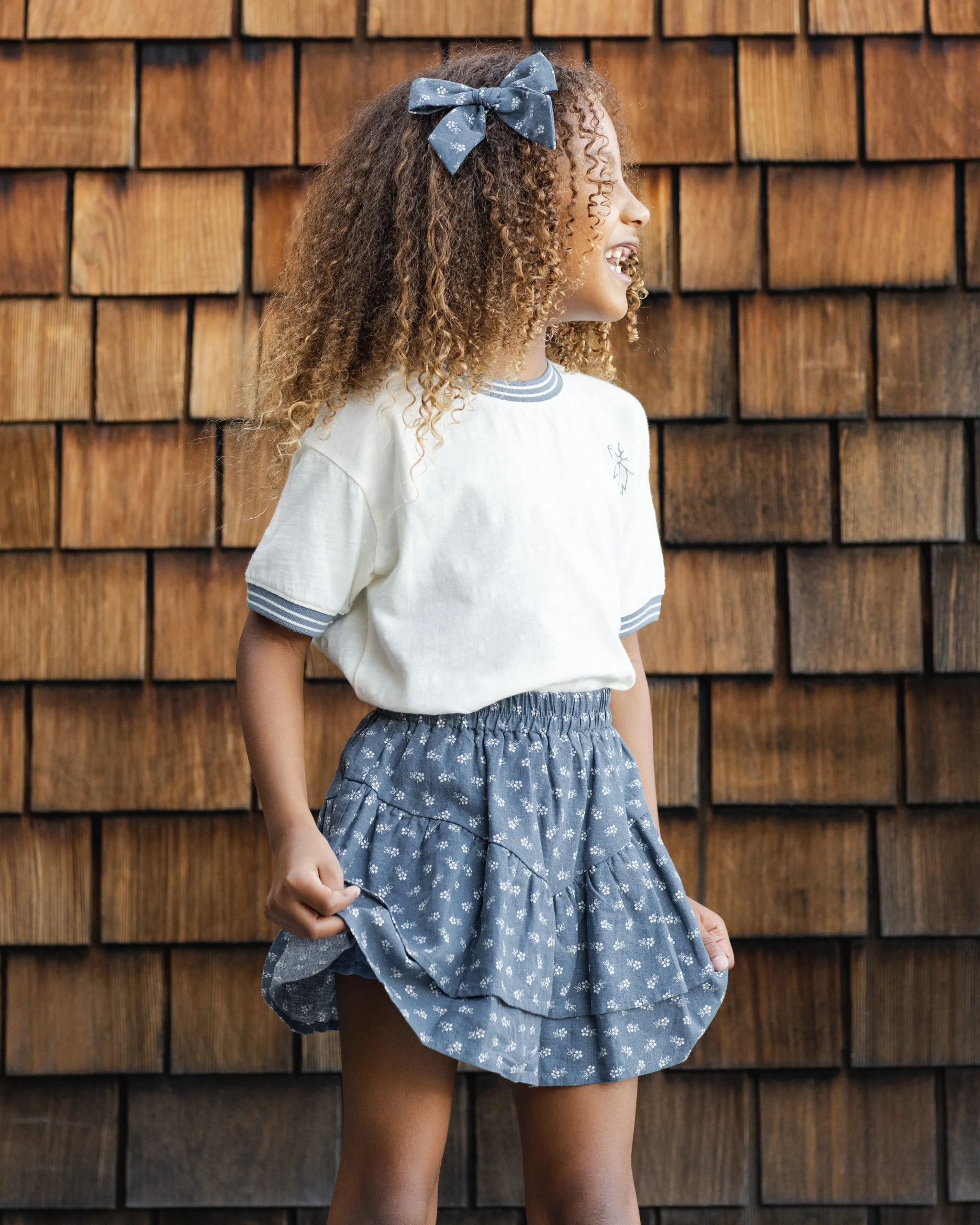 Tiered Mini Skirt Ditsy - Image 5