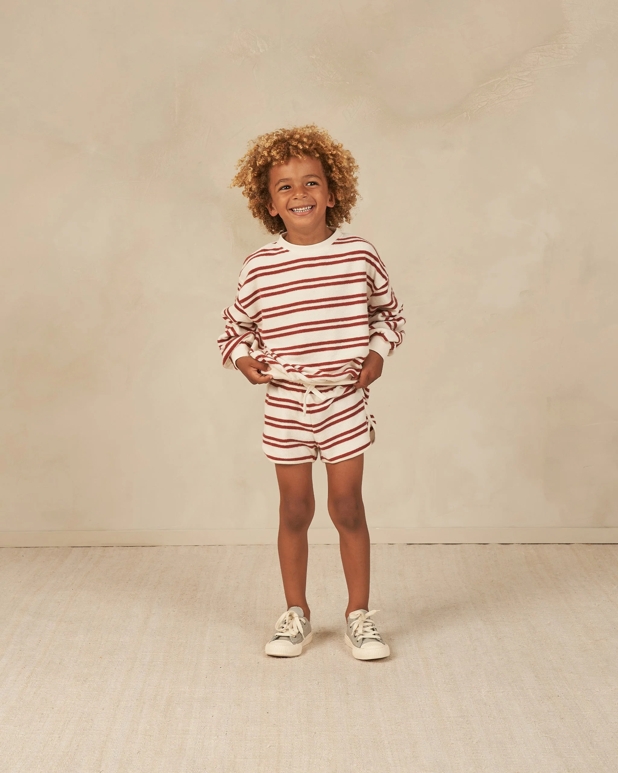 Track Short || Red Stripe - Image 2