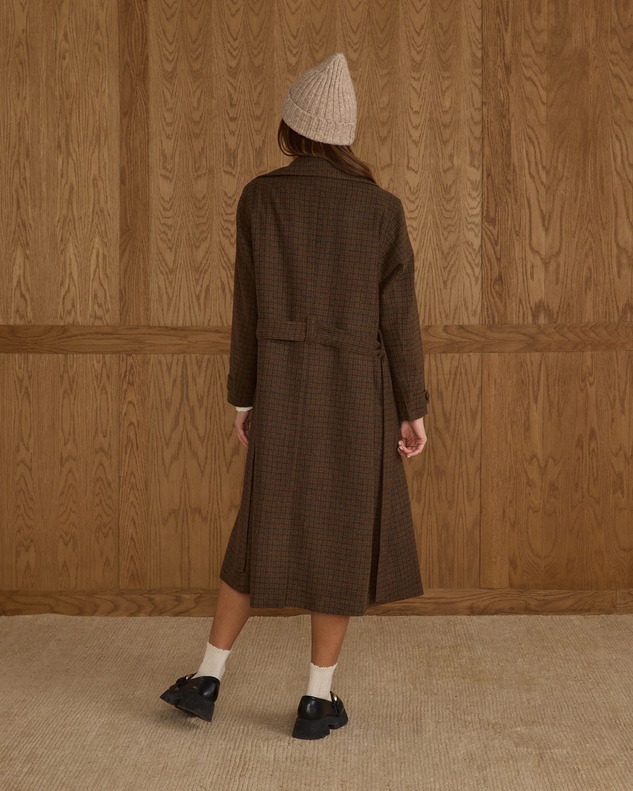 Trench Coat | Brown - Image 2