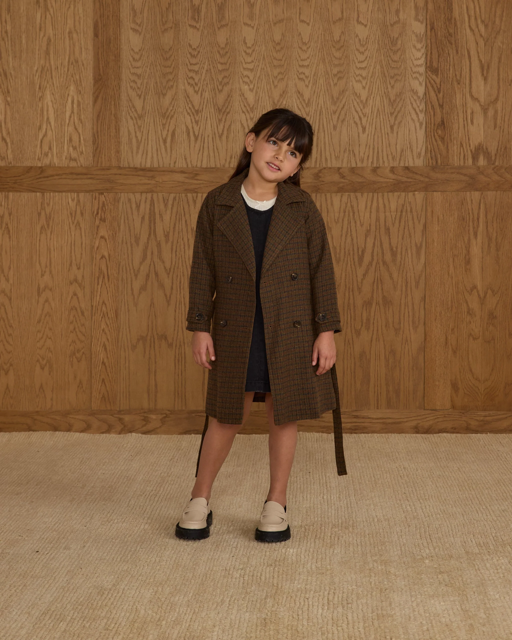 Trench Coat || Brown - Image 3