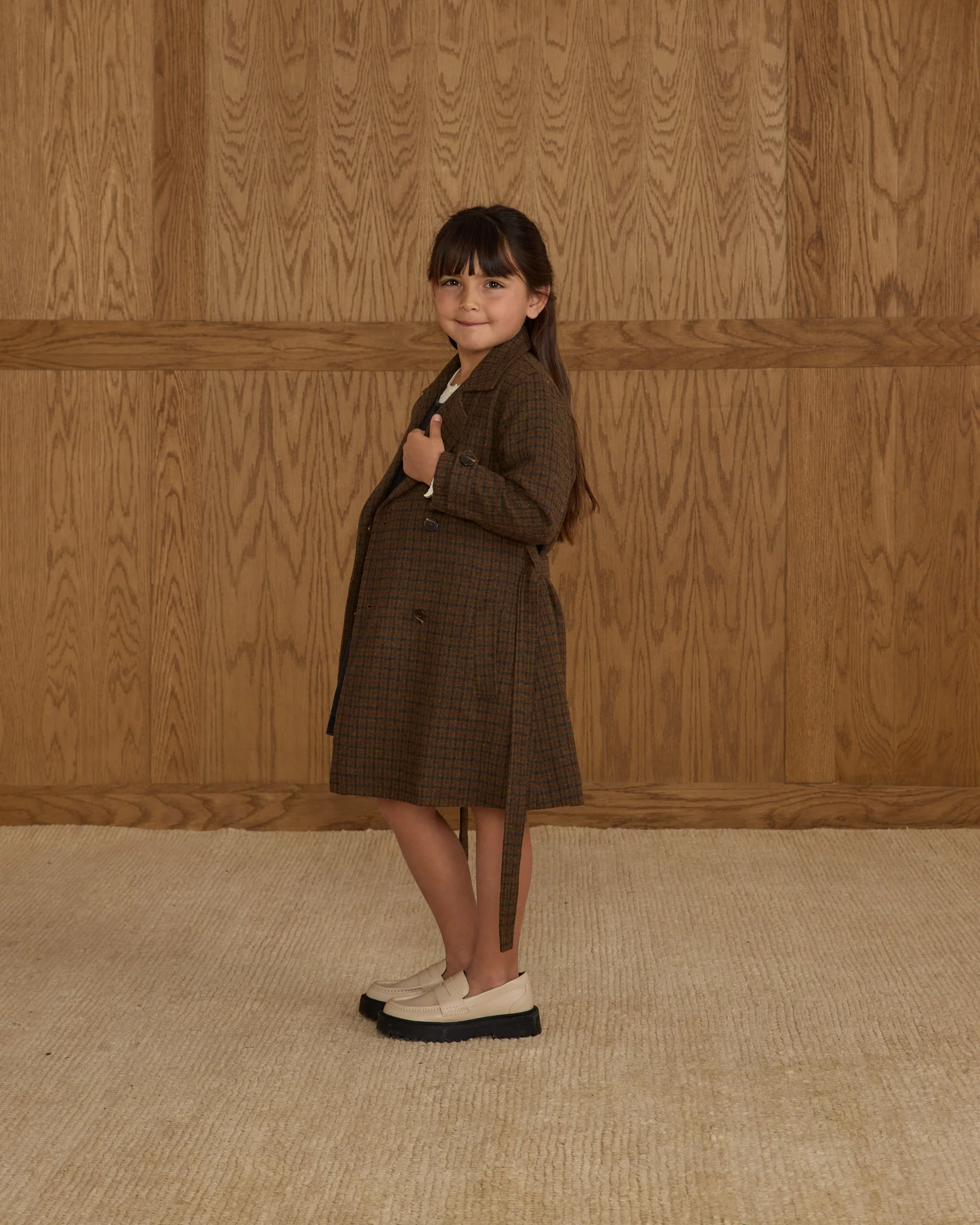 Trench Coat || Brown - Image 5