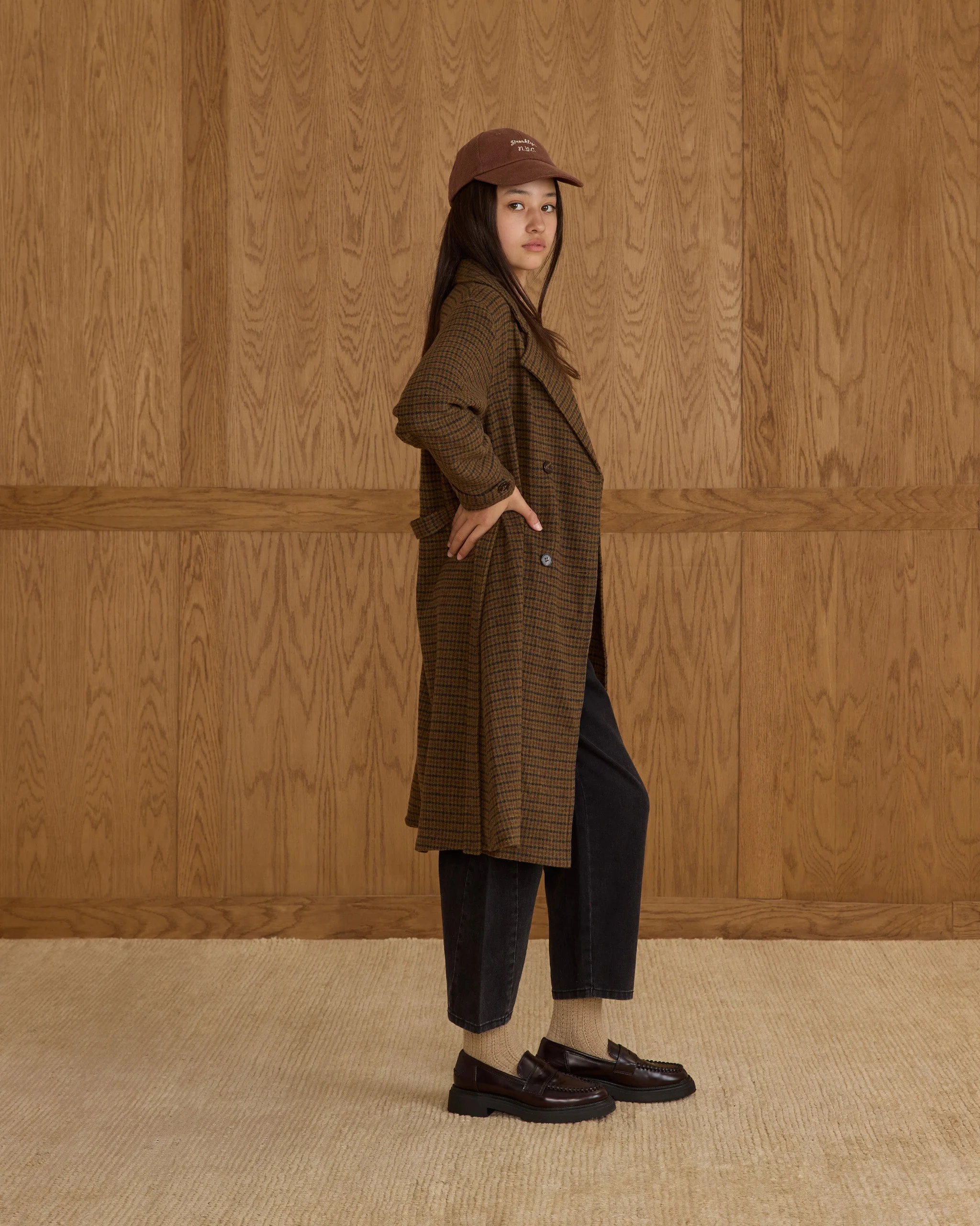 Trench Coat || Brown - Image 6