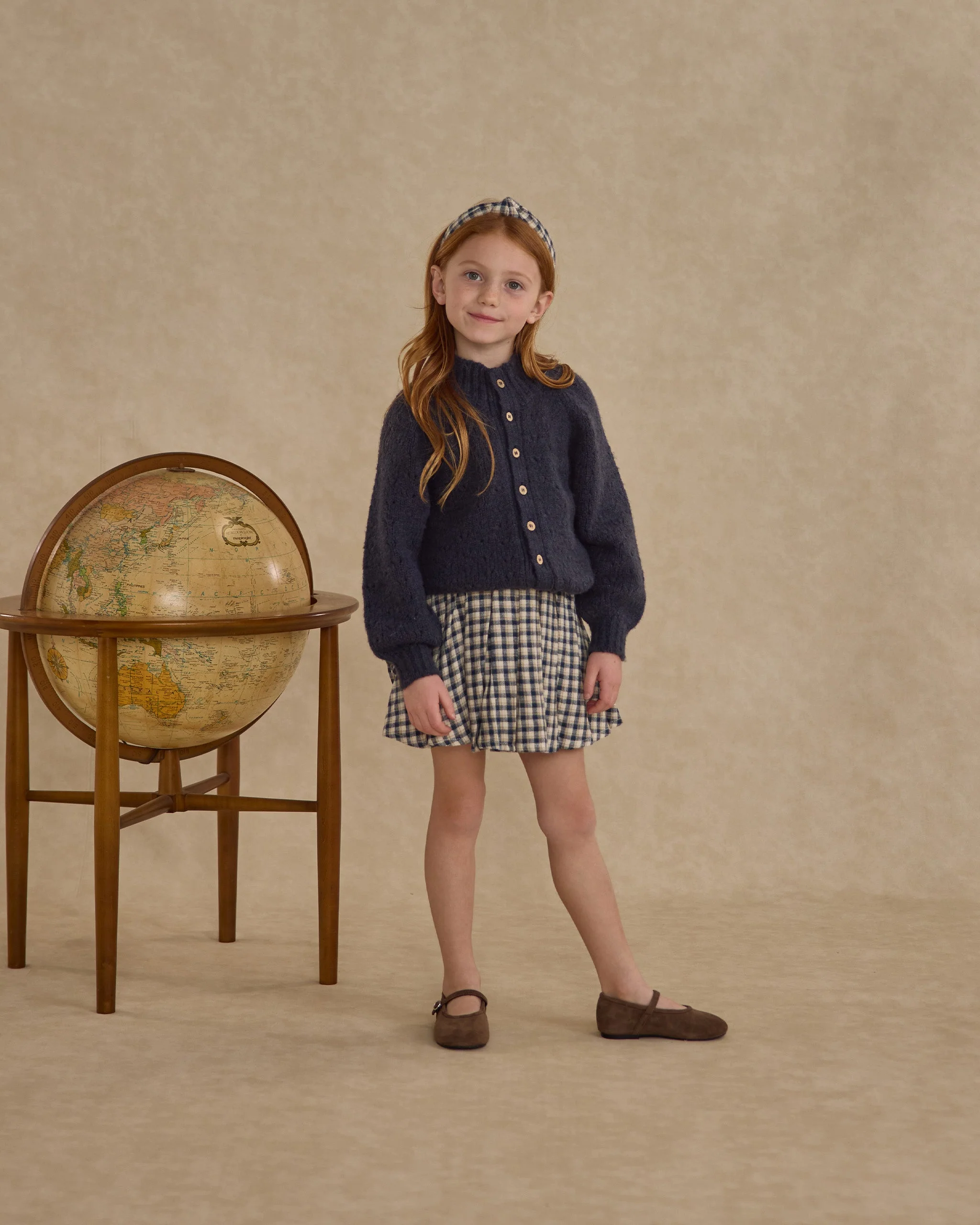 Tulip Cardigan || Navy - Image 3