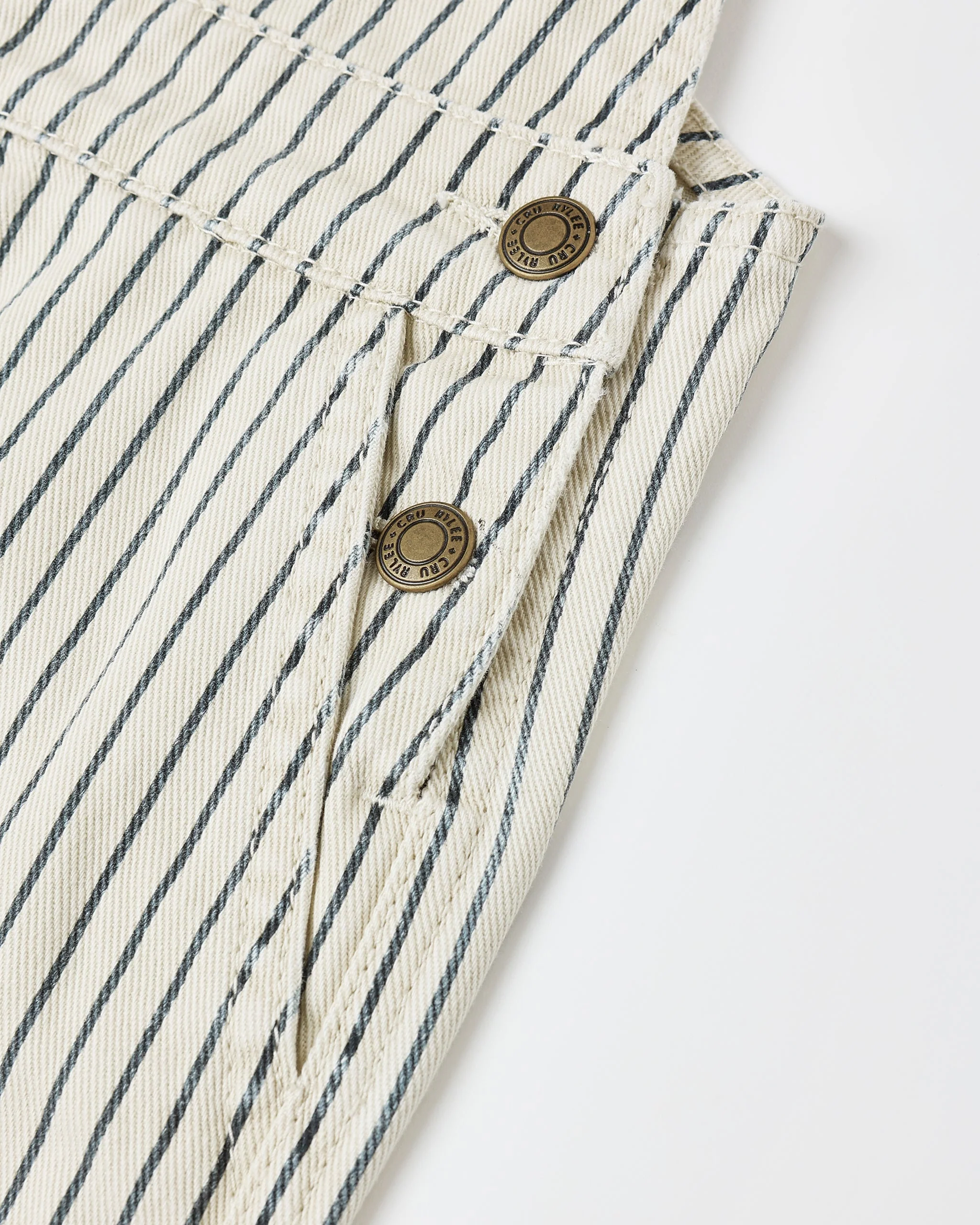 Utility Overall || Navy Pinstripe - Image 3