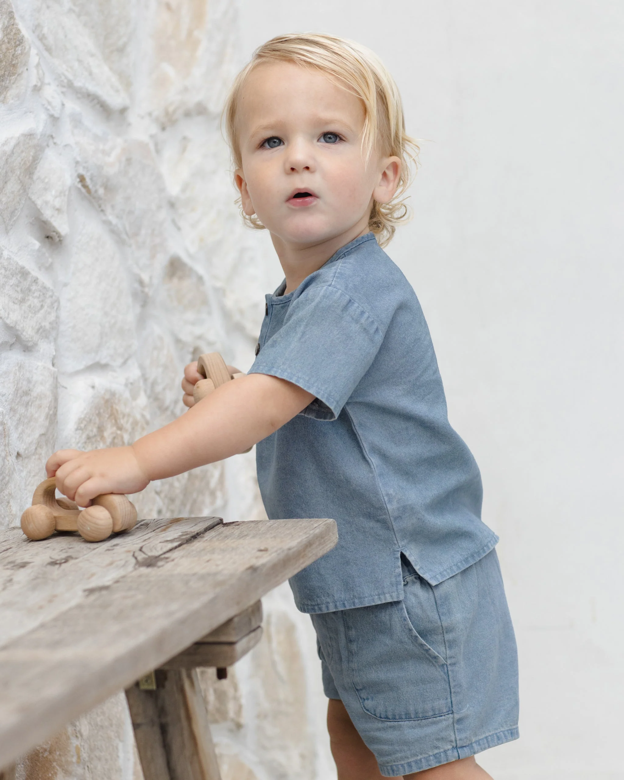 Utility Short Lightweight Denim - Image 3