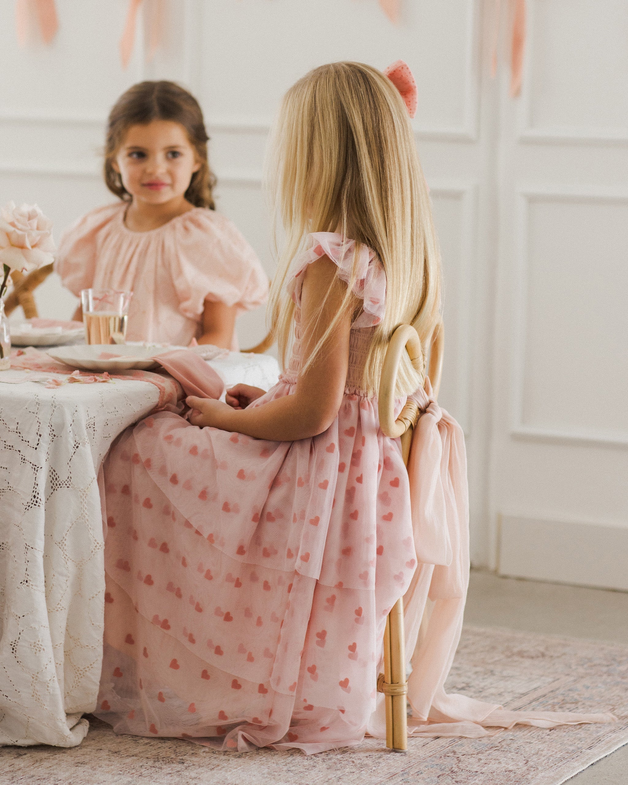 Valentina Dress | Bubblegum Hearts - Image 3