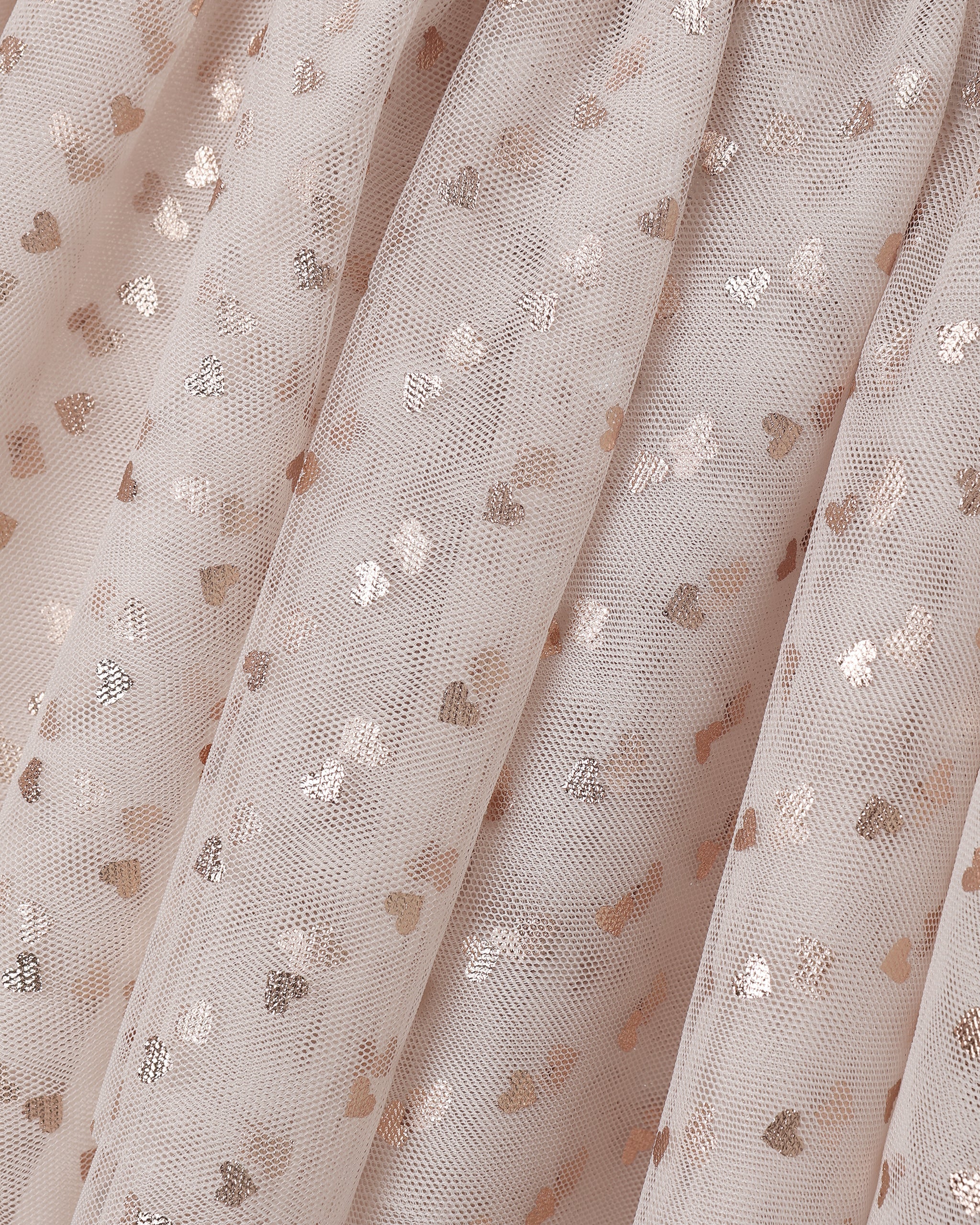 Valentina Dress Rose Gold Hearts - Image 2