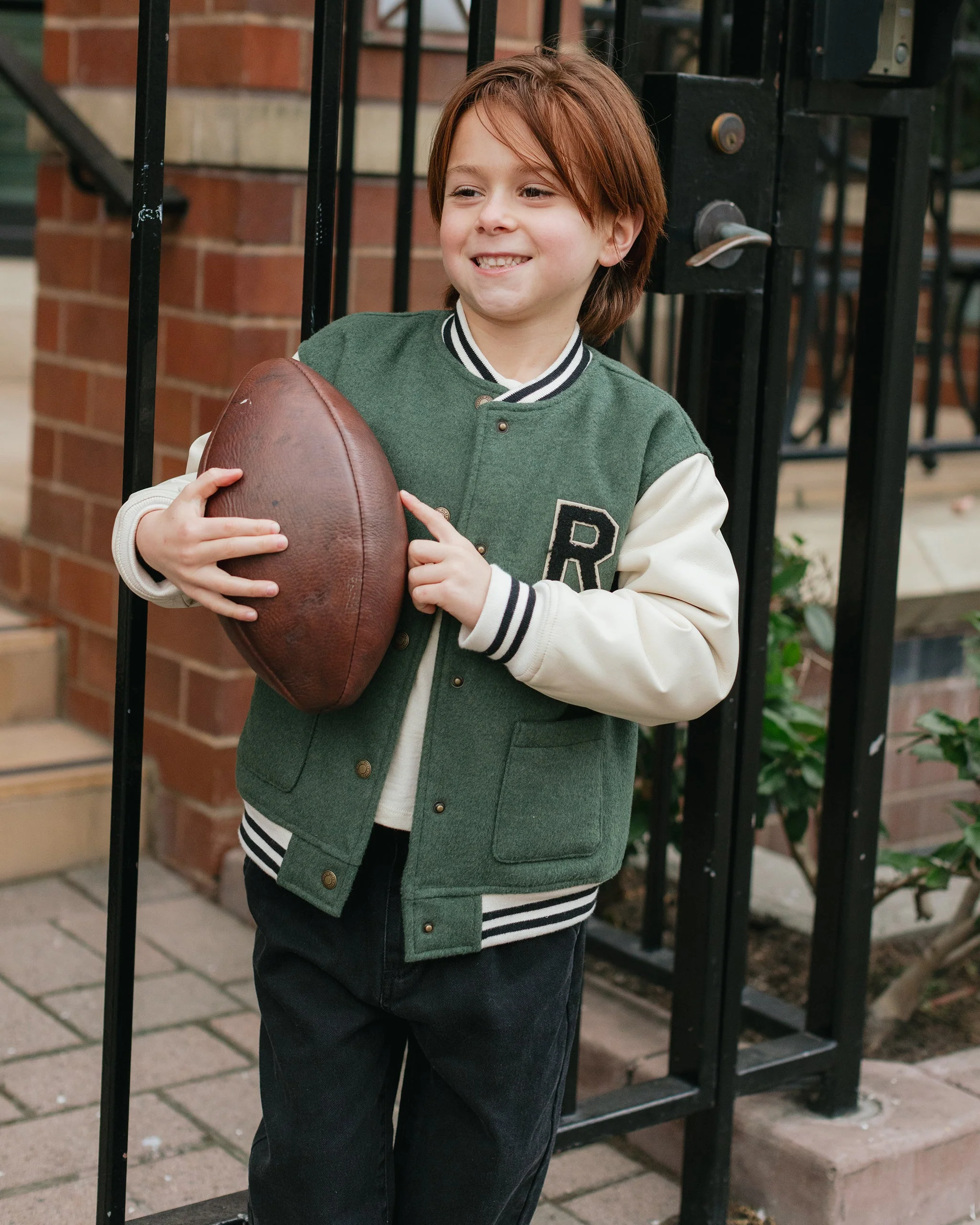 Varsity Jacket || Green - Image 3