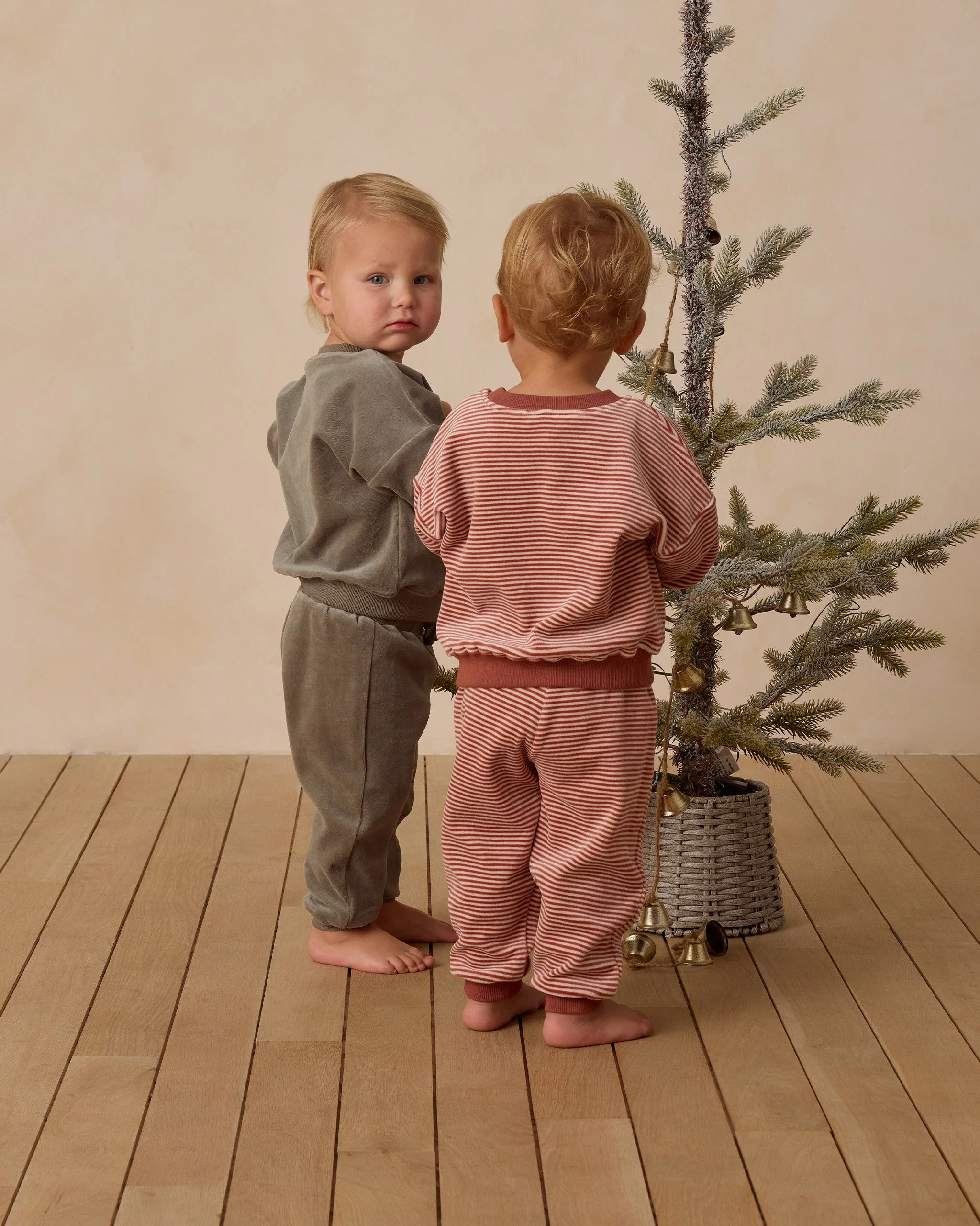 Velour Relaxed Sweatshirt || Candy Stripe - Image 5