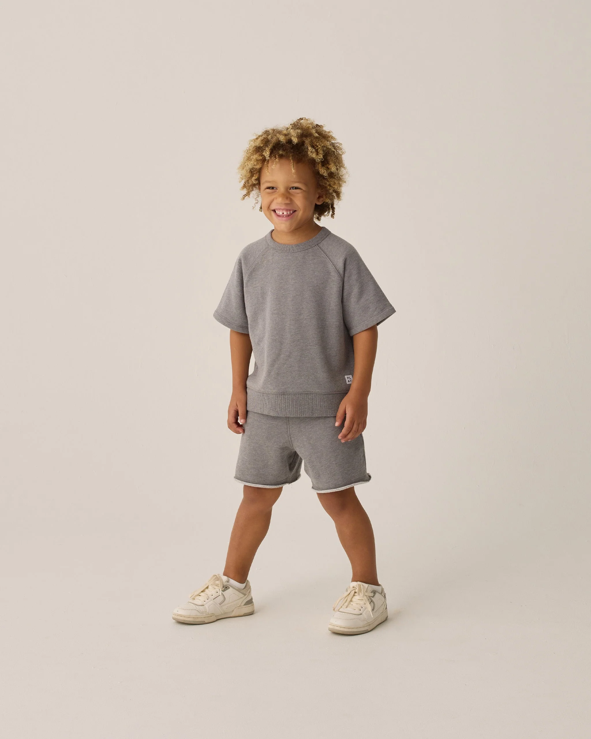 Ventura Short || Heathered Grey - Image 3