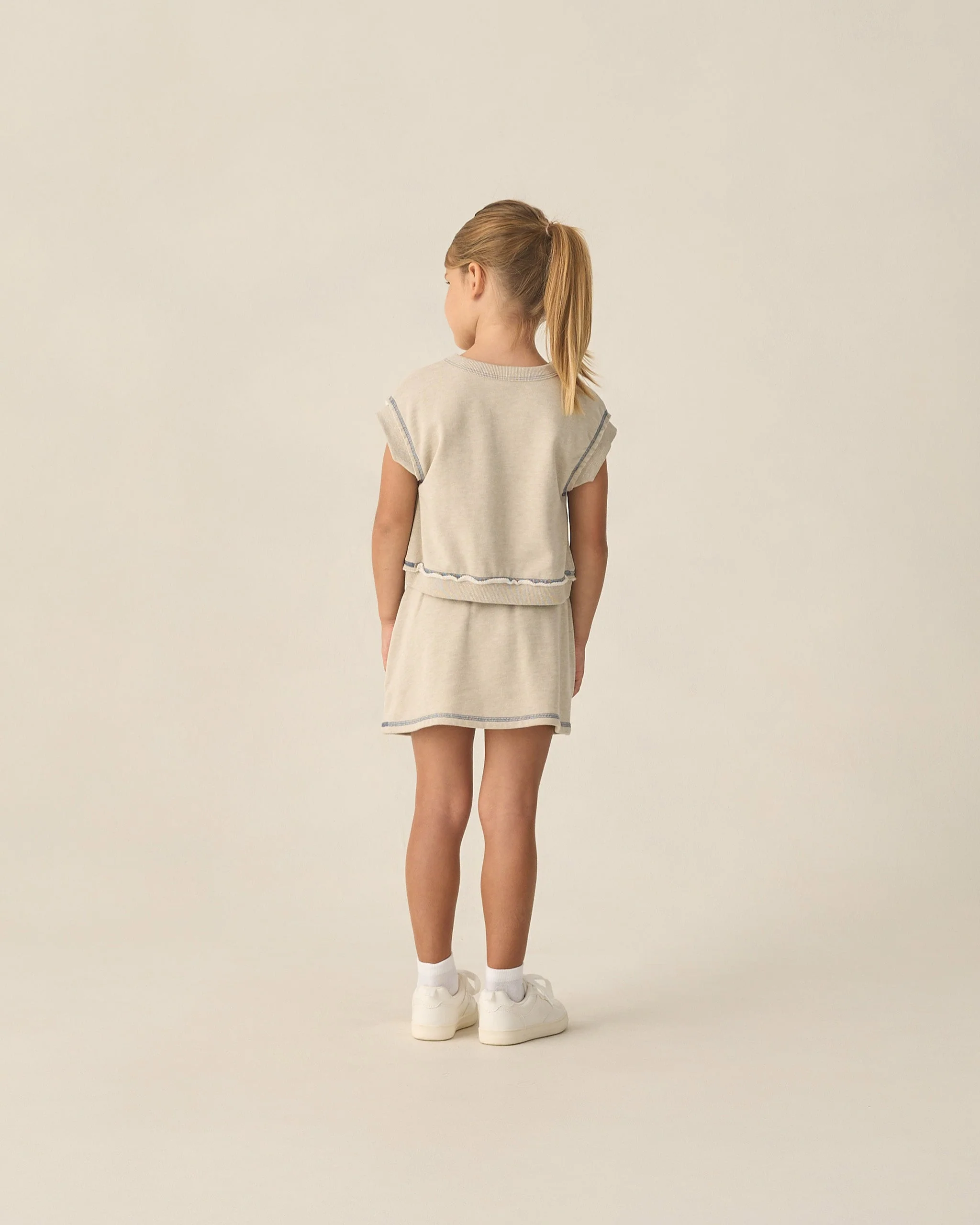 Victory Pullover Heathered Oatmeal - Image 3