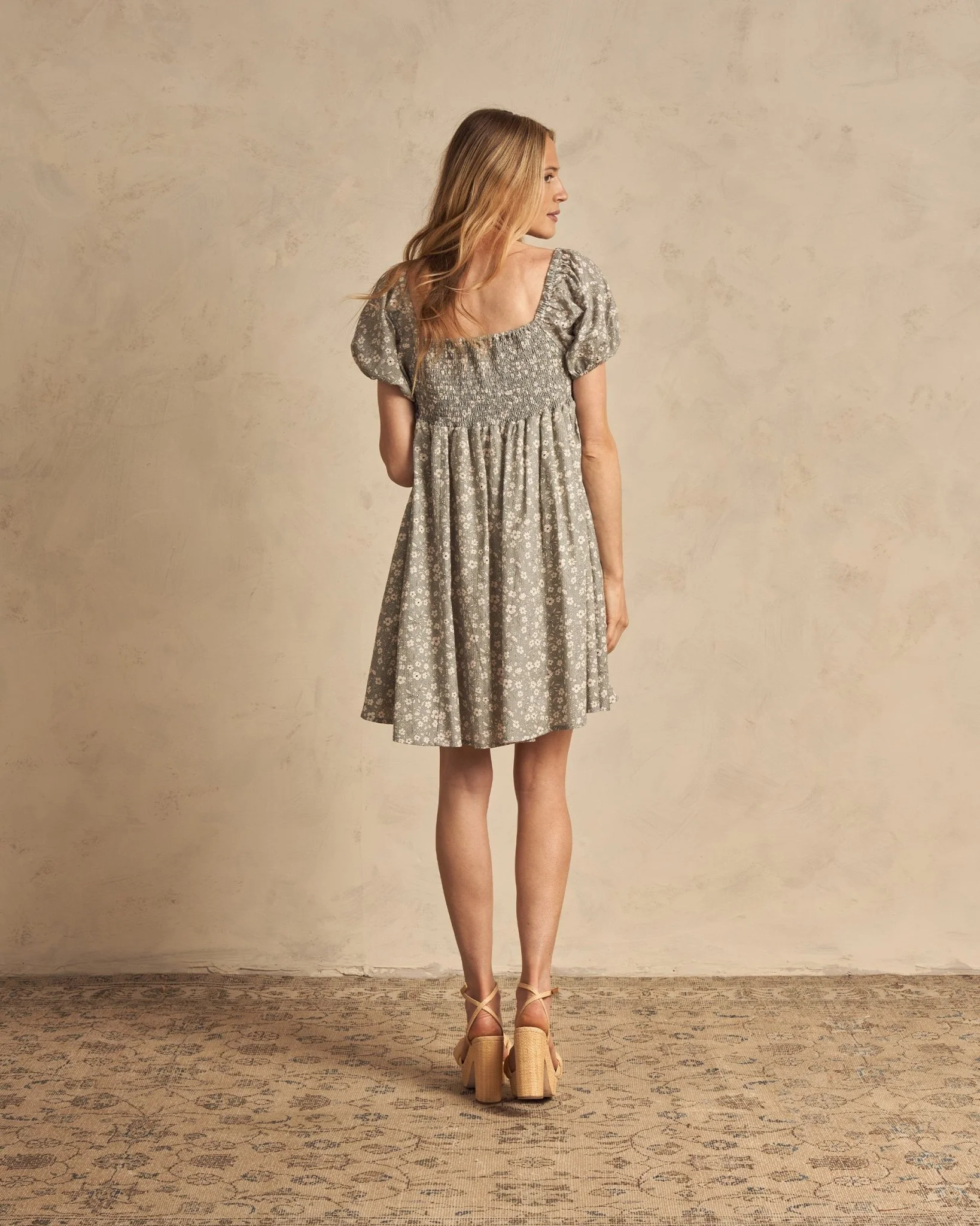 Vivian Dress | Sky Floral - Image 4