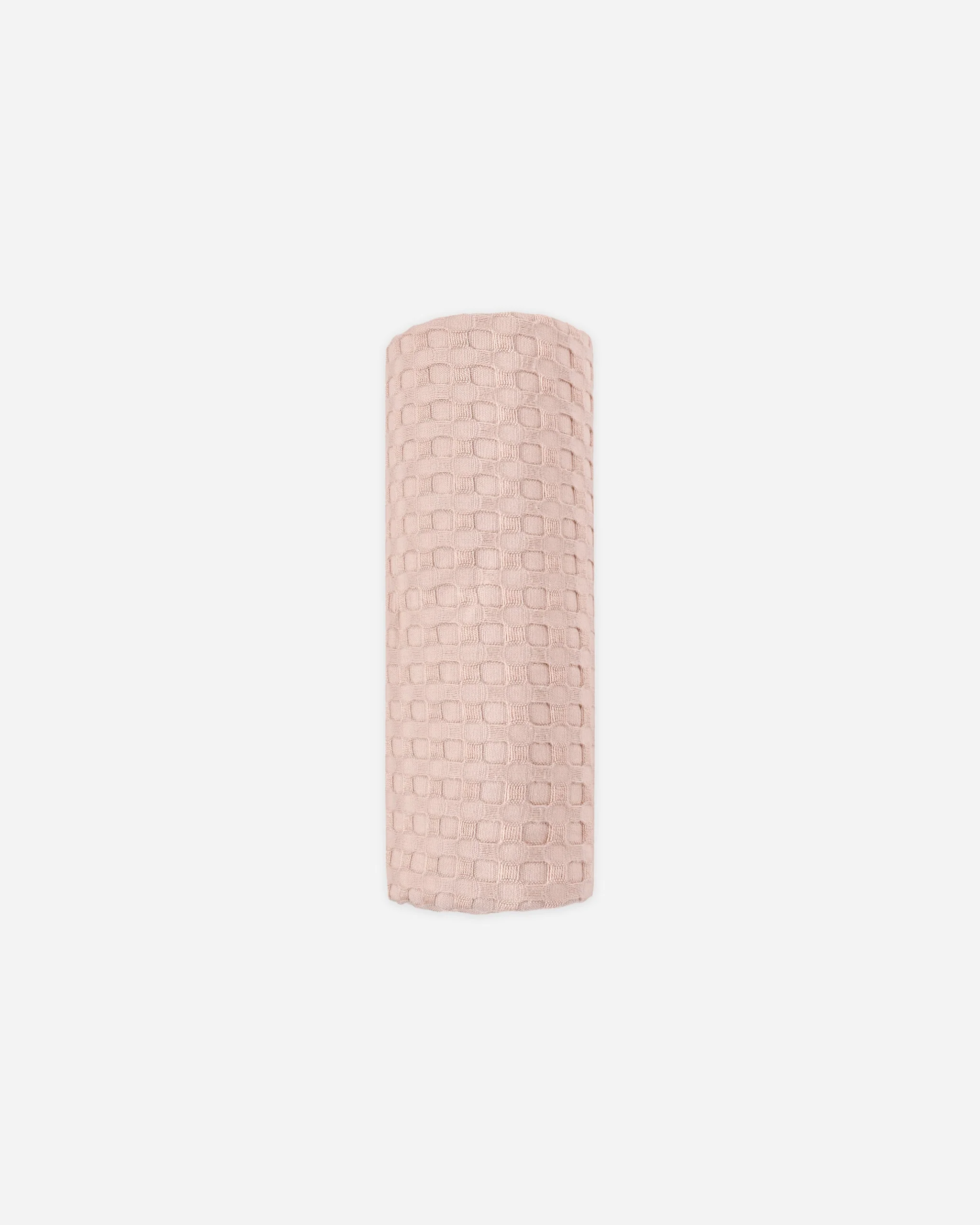 Waffle Baby Blanket Blush - Image 2