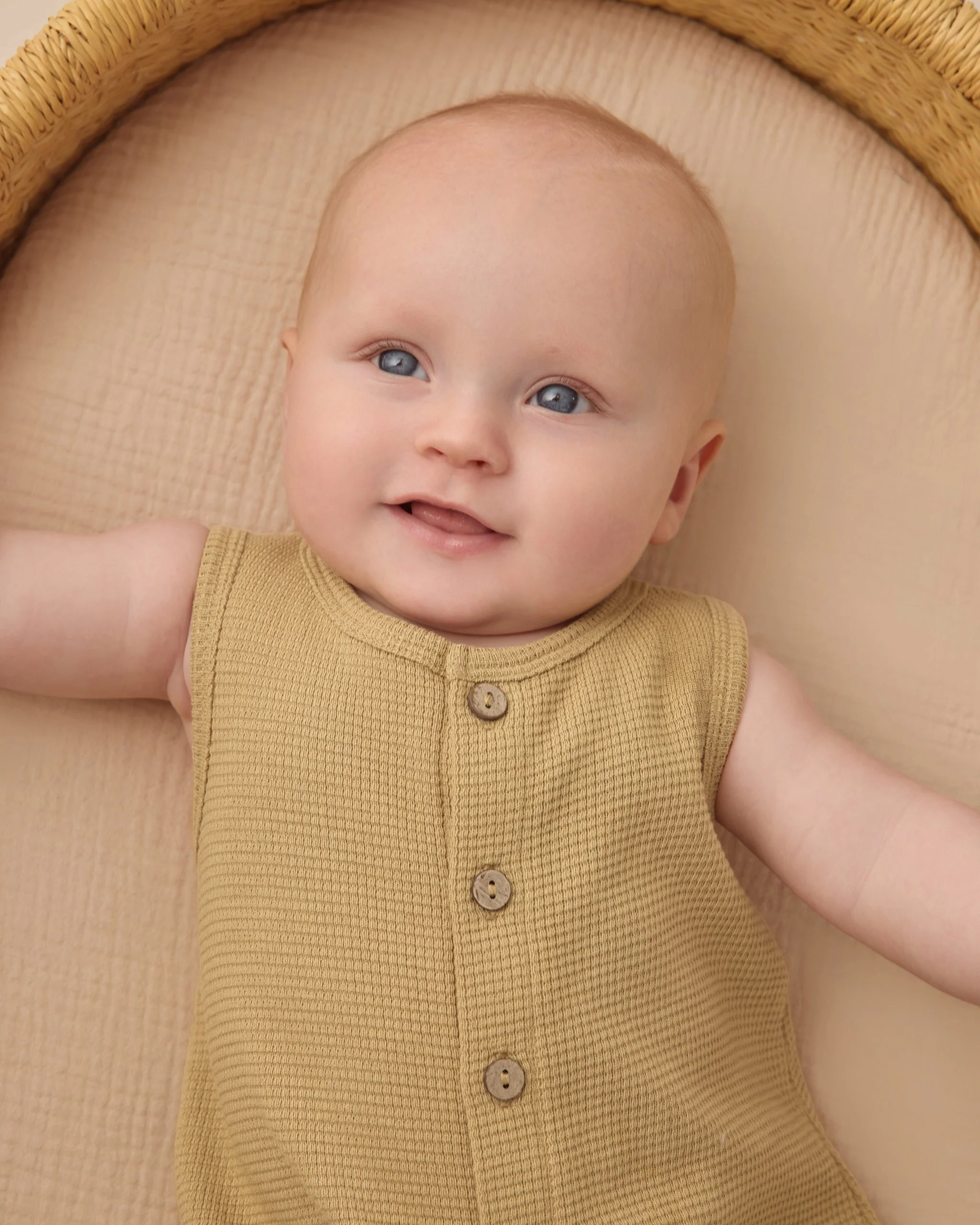 Waffle Jumpsuit Honey - Image 2