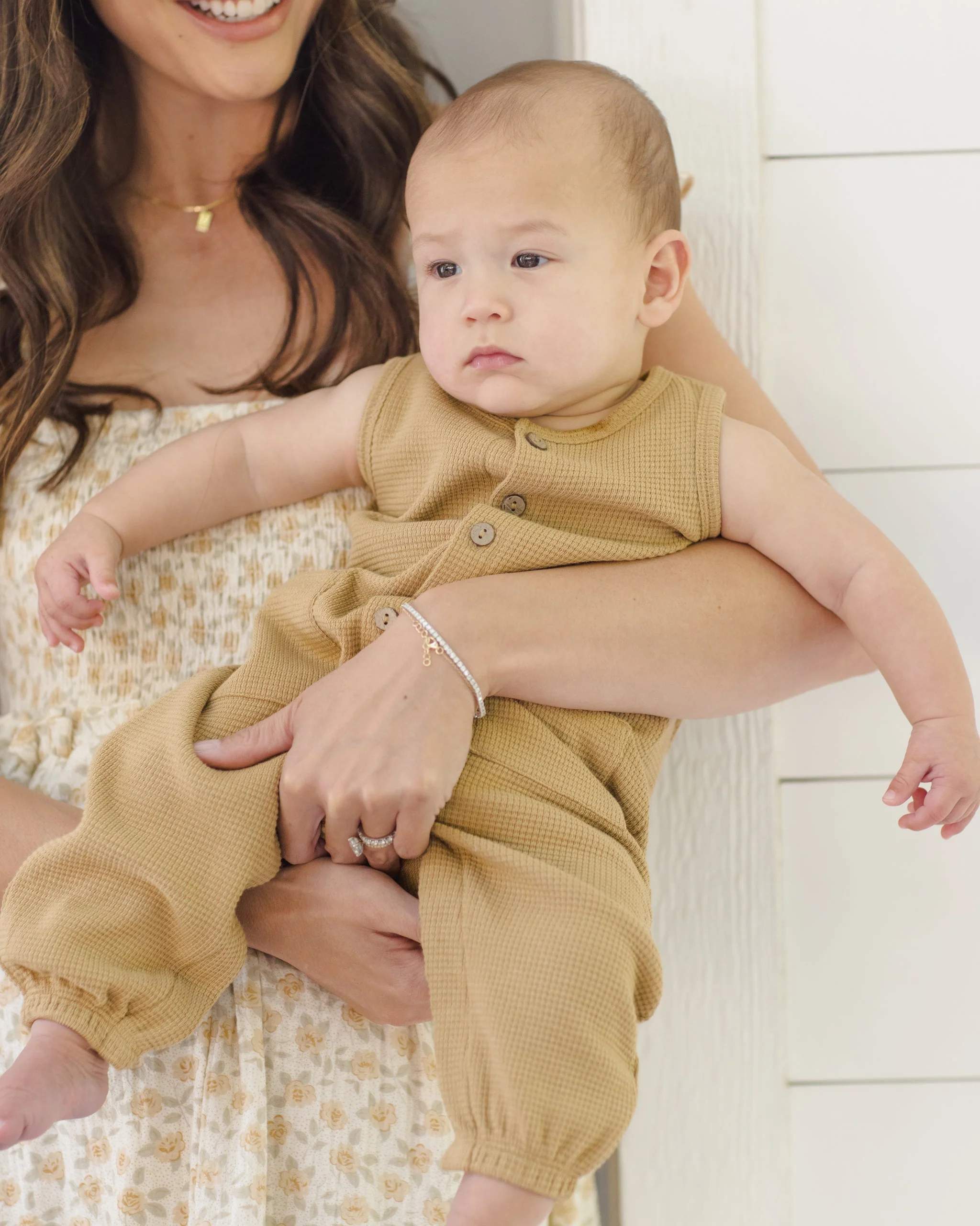 Waffle Jumpsuit Honey - Image 3