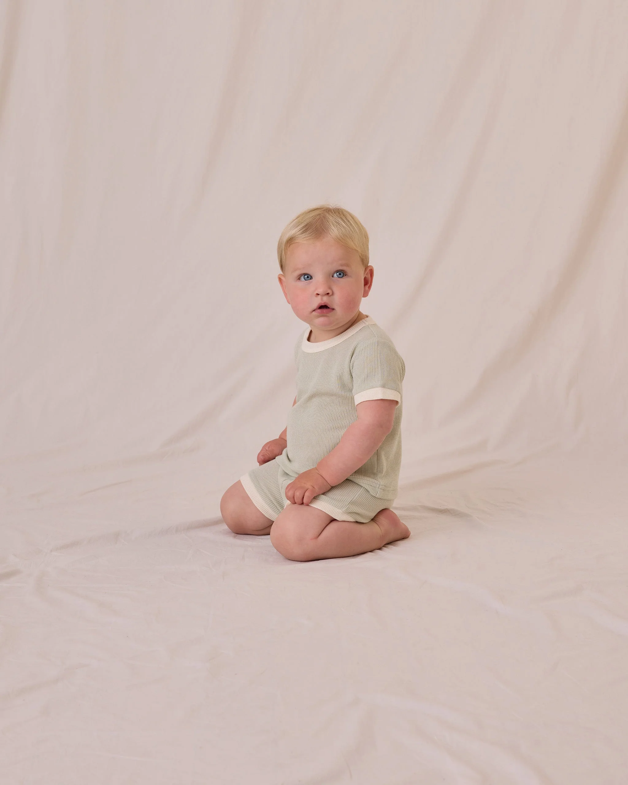 Waffle Shortie Set || Mint - Image 4