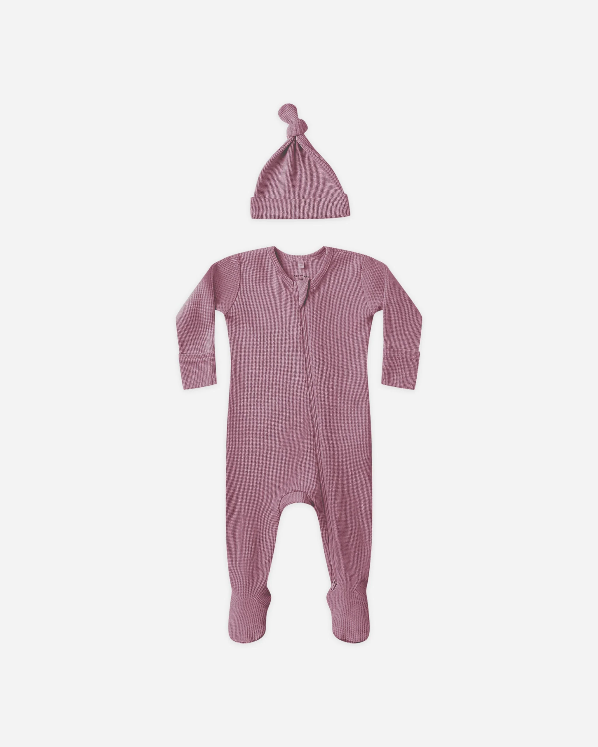 Waffle Sleep Set || Mulberry