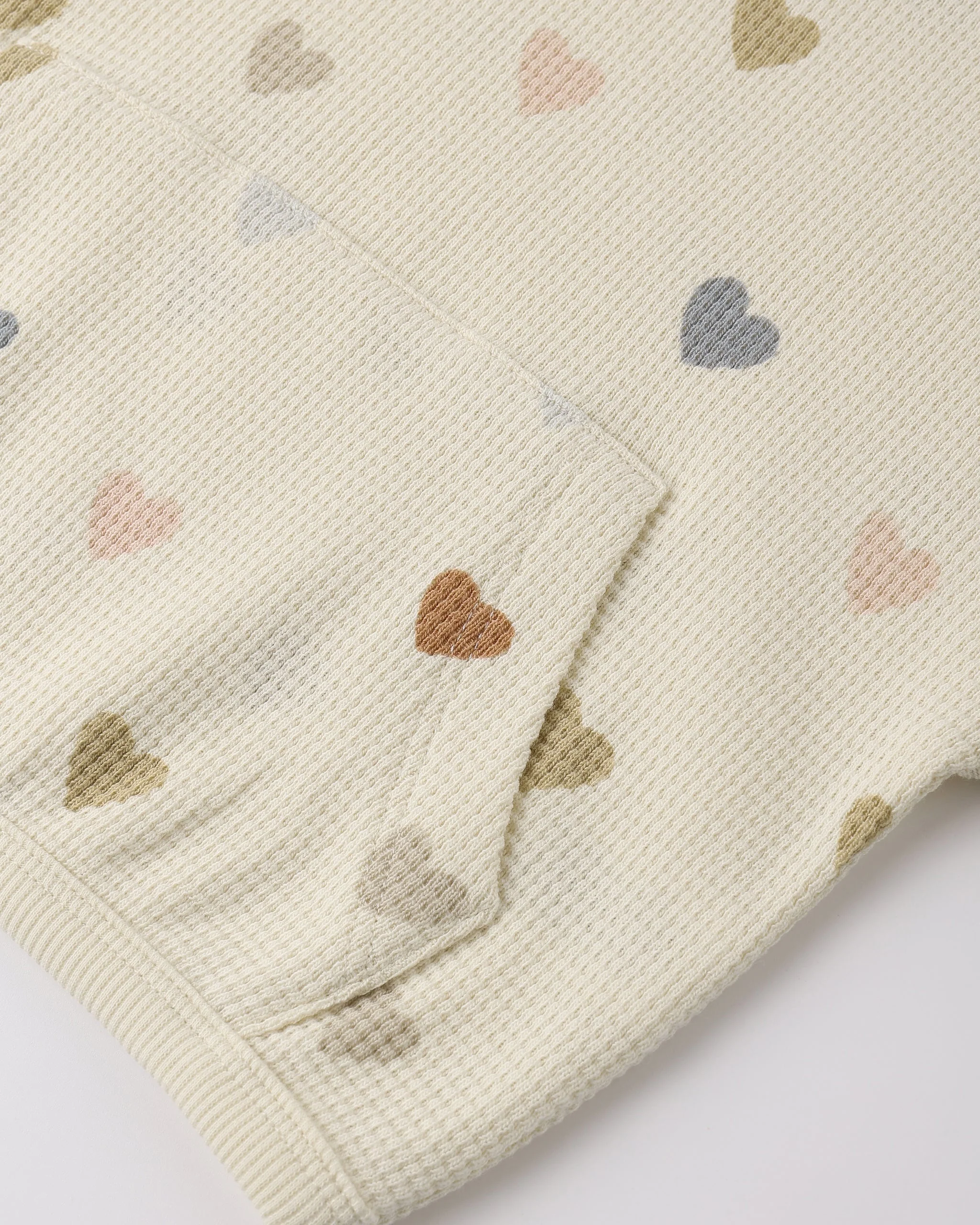 Waffle Sweater Set Confetti Hearts - Image 5