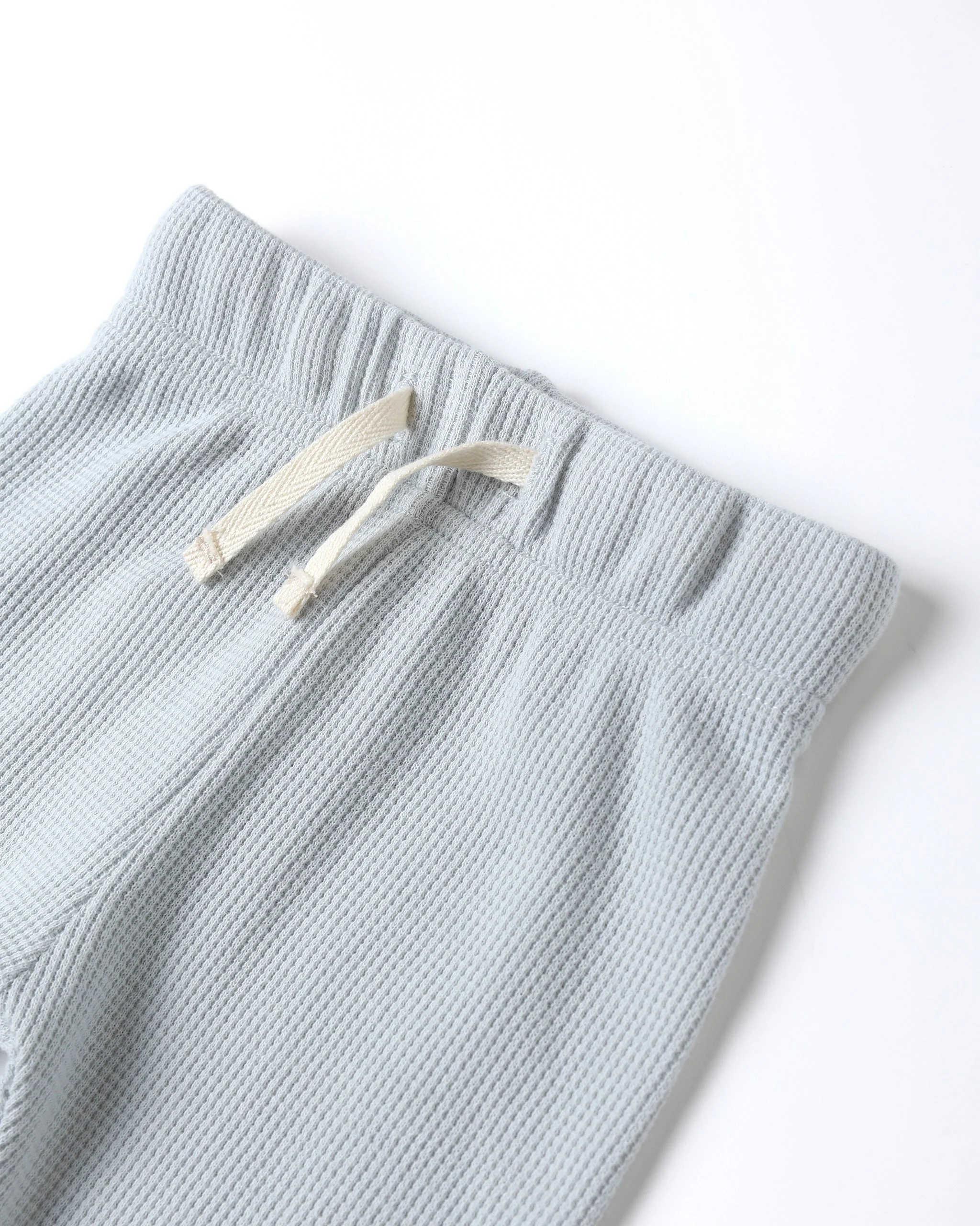Waffle Top + Pant Set || Ice Blue - Image 4