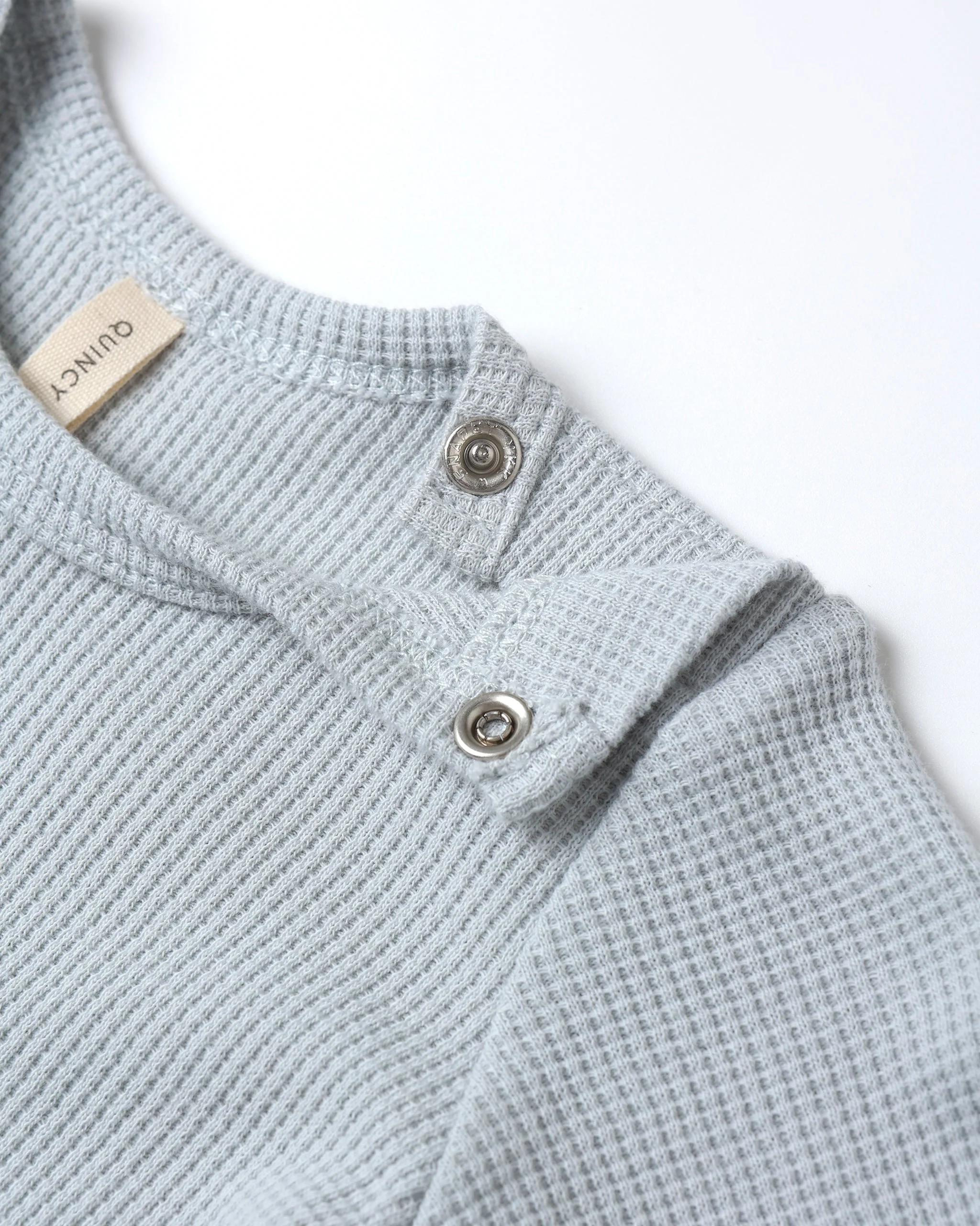 Waffle Top + Pant Set || Ice Blue - Image 5