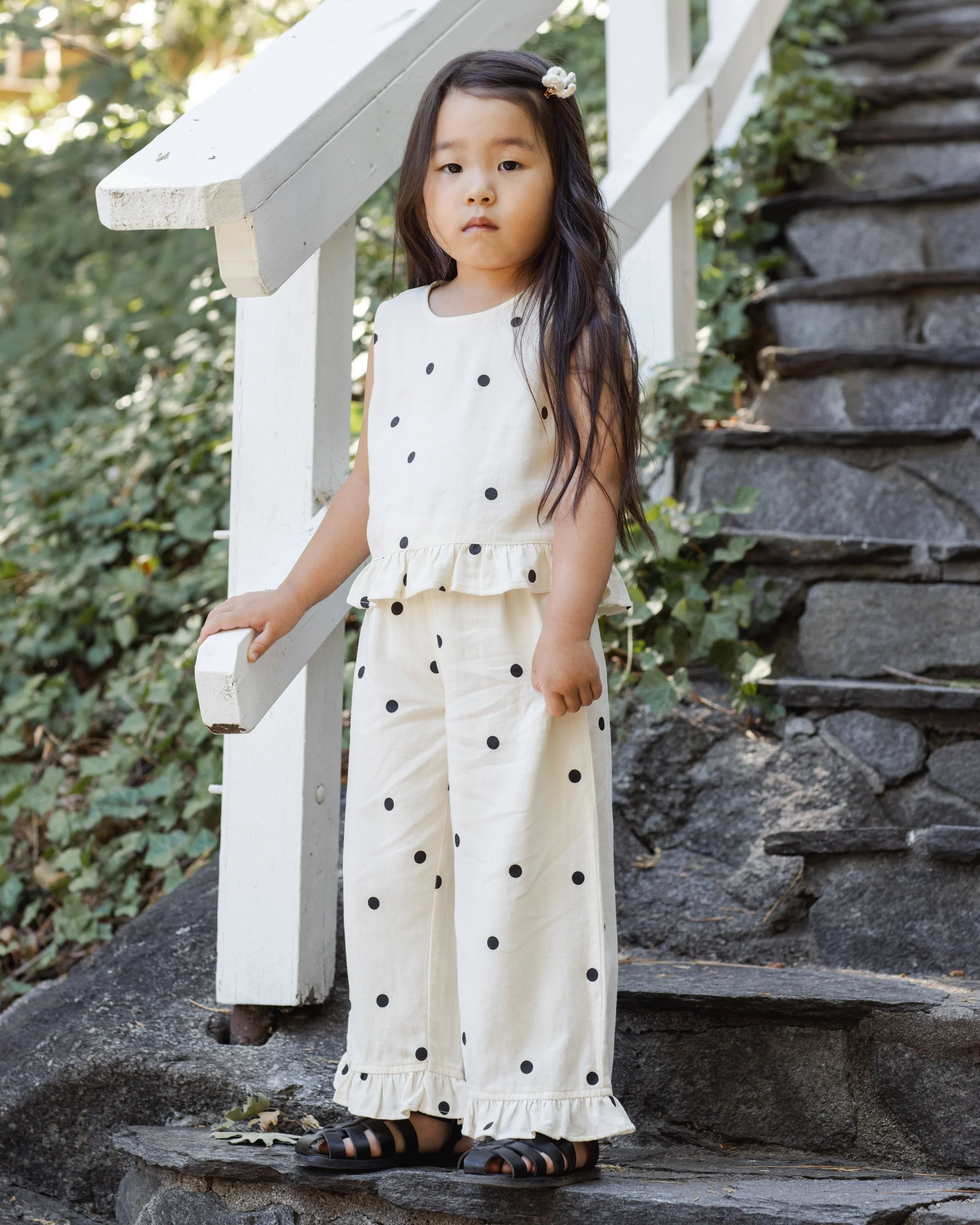 Wide Leg Pant Polka Dot - Image 4