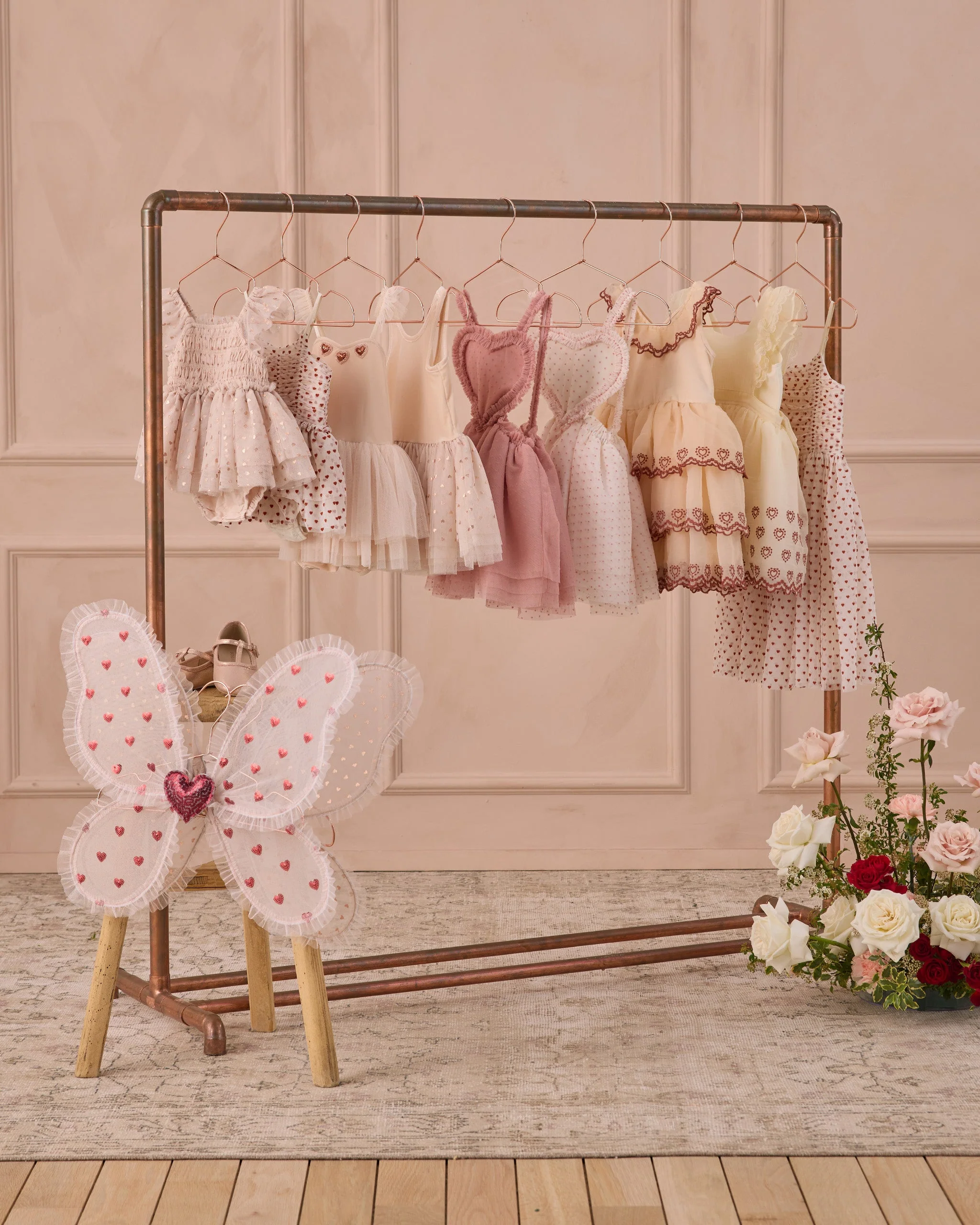 Witley Dress Red Hearts - Image 5