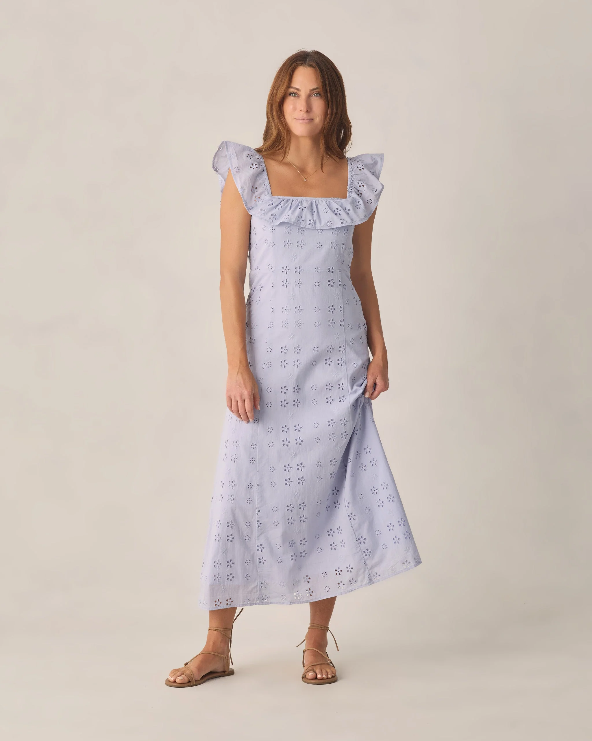 Women's Bianca Dress Periwinkle - Image 4