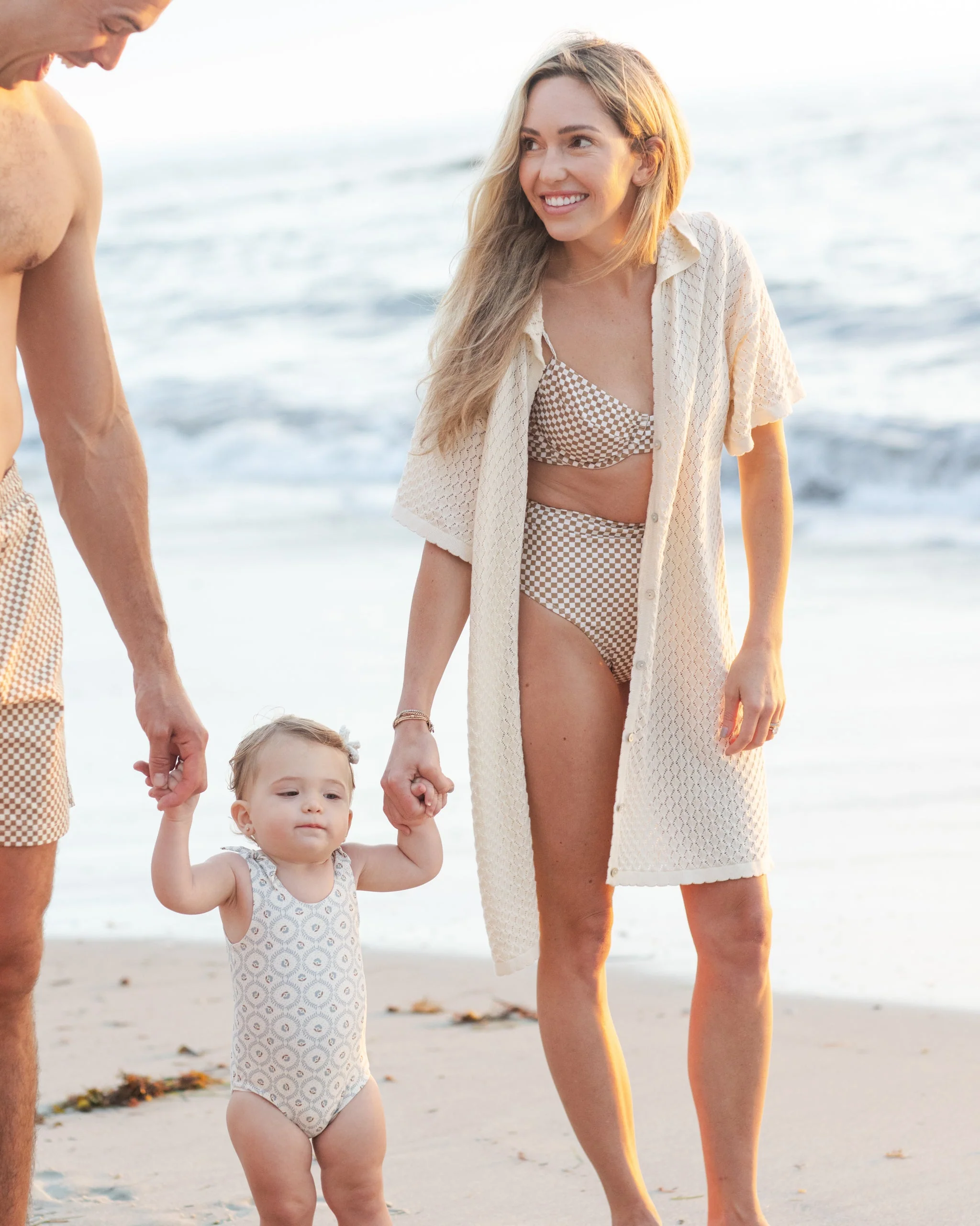 Women's Crochet Cover Up Natural - Image 6