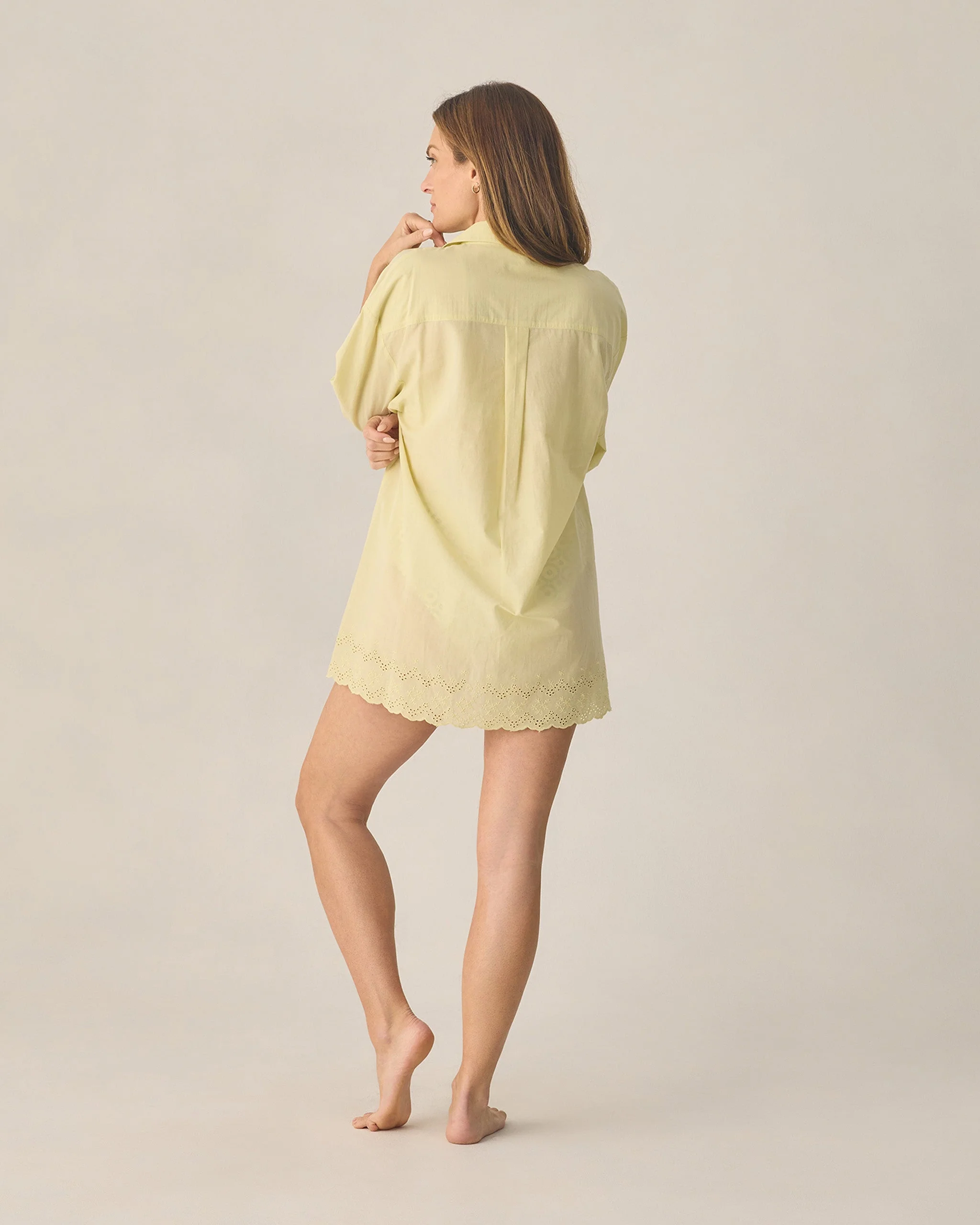 Women's Del Mar Shirt Citron - Image 2