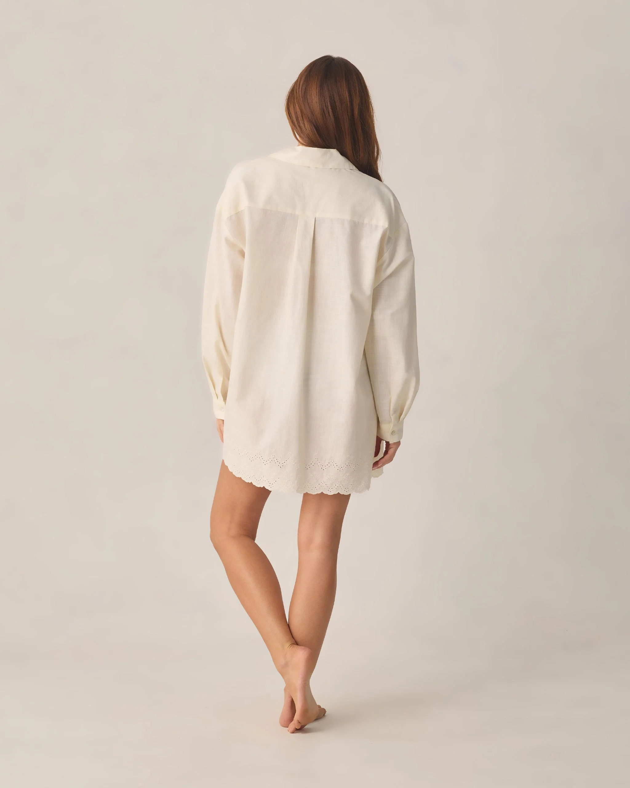 Women's Del Mar Shirt Ivory - Image 2
