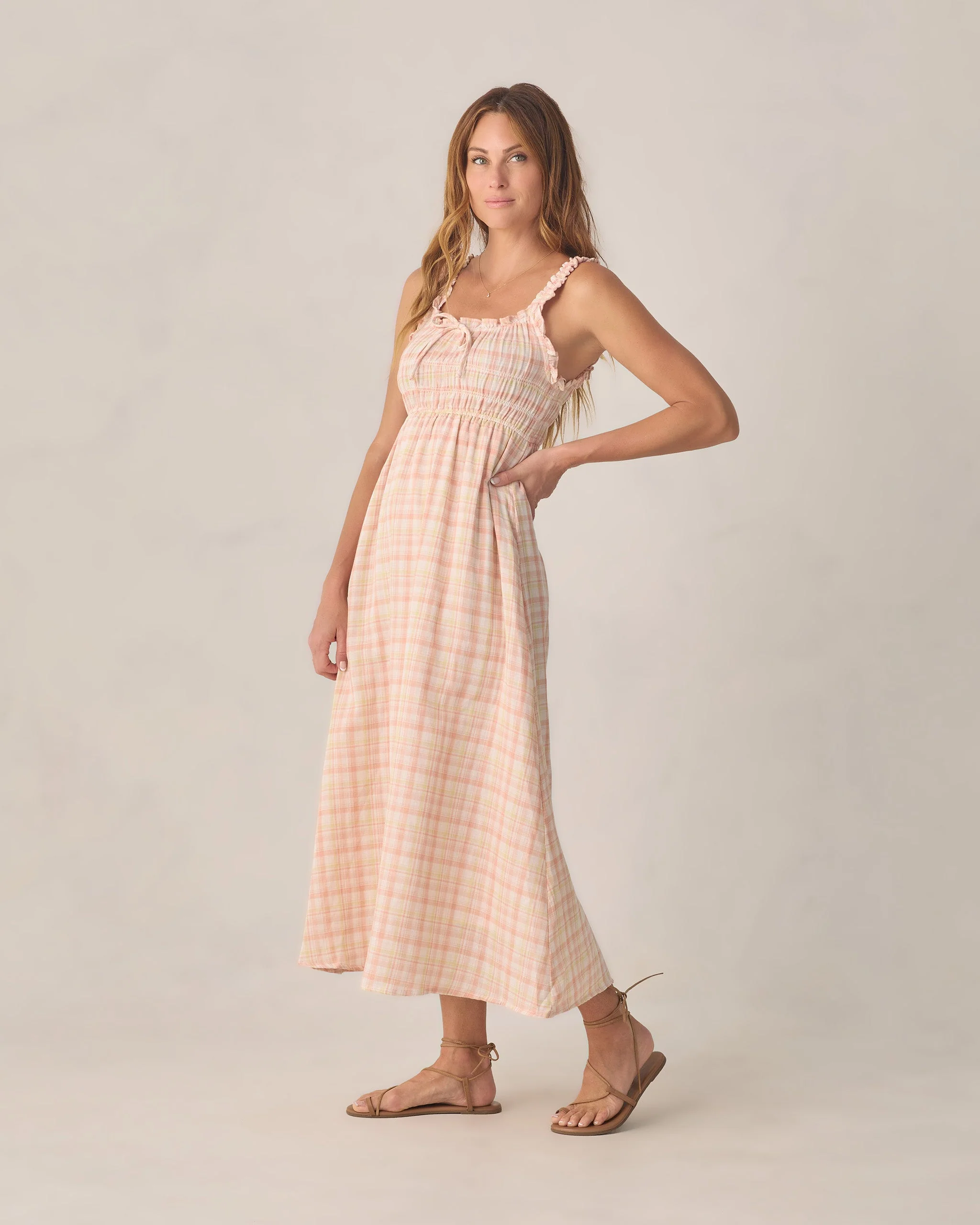 Women's Jane Dress Summer Plaid - Image 3