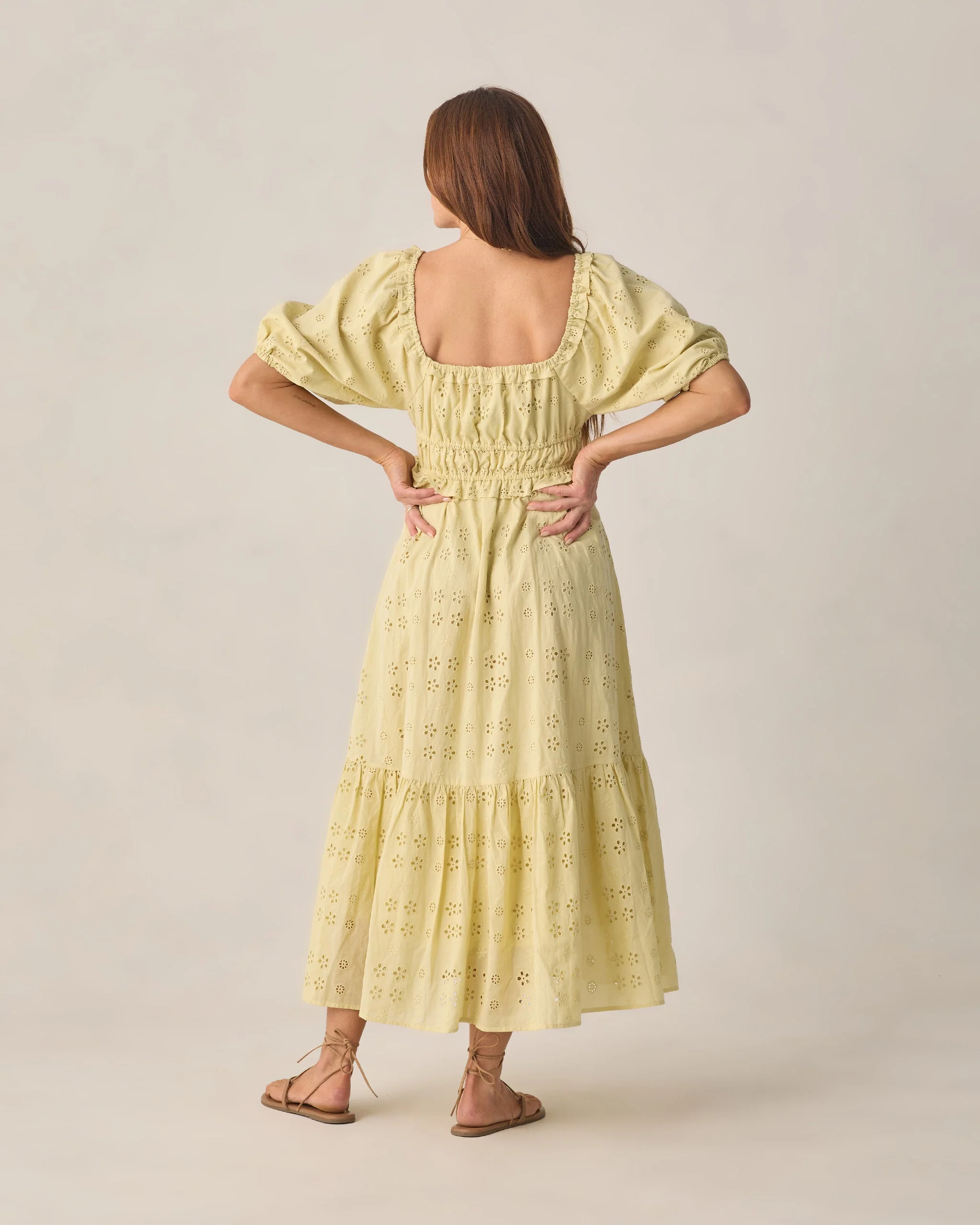 Women's Tenley Dress Citron - Image 2