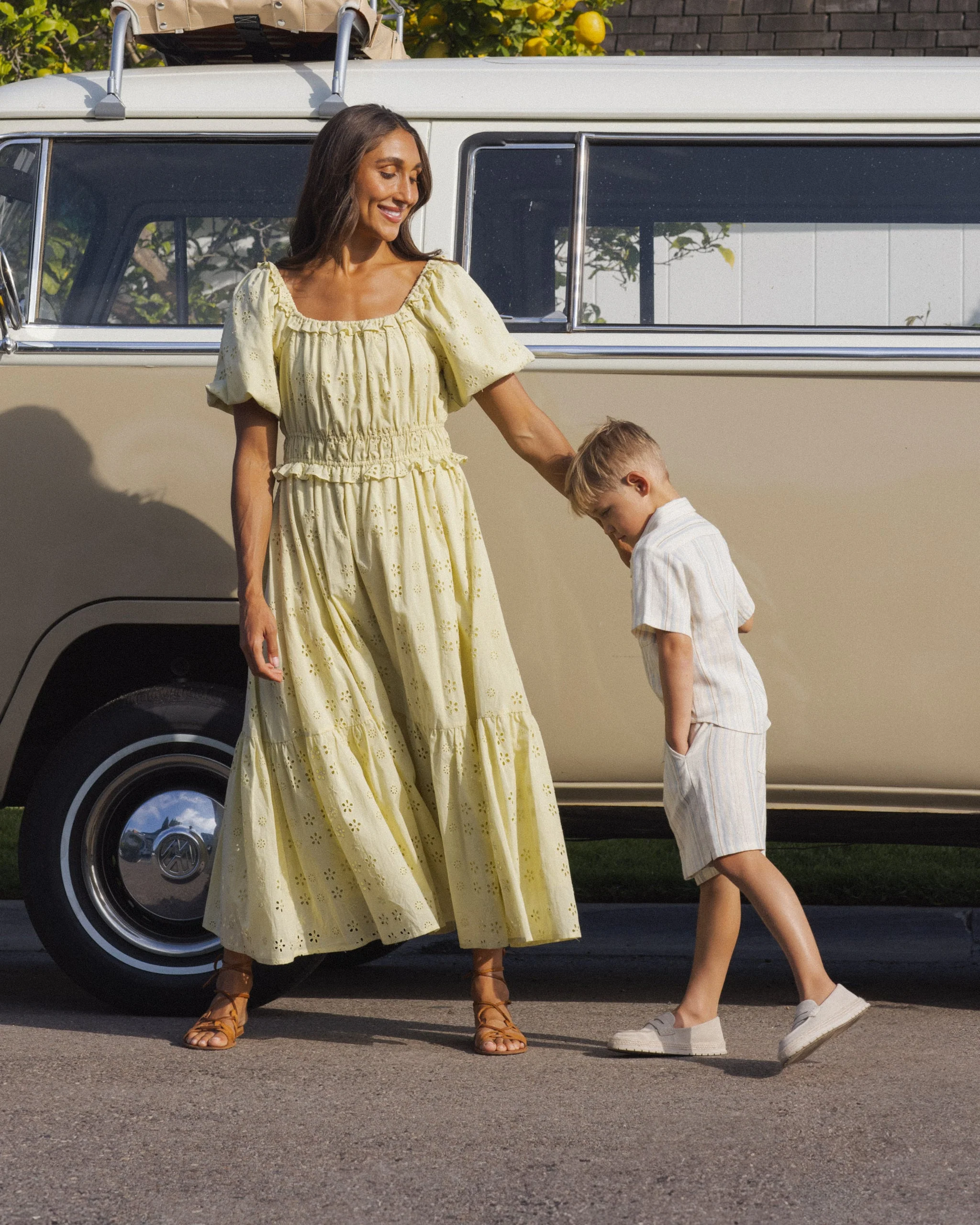 Women's Tenley Dress Citron - Image 5