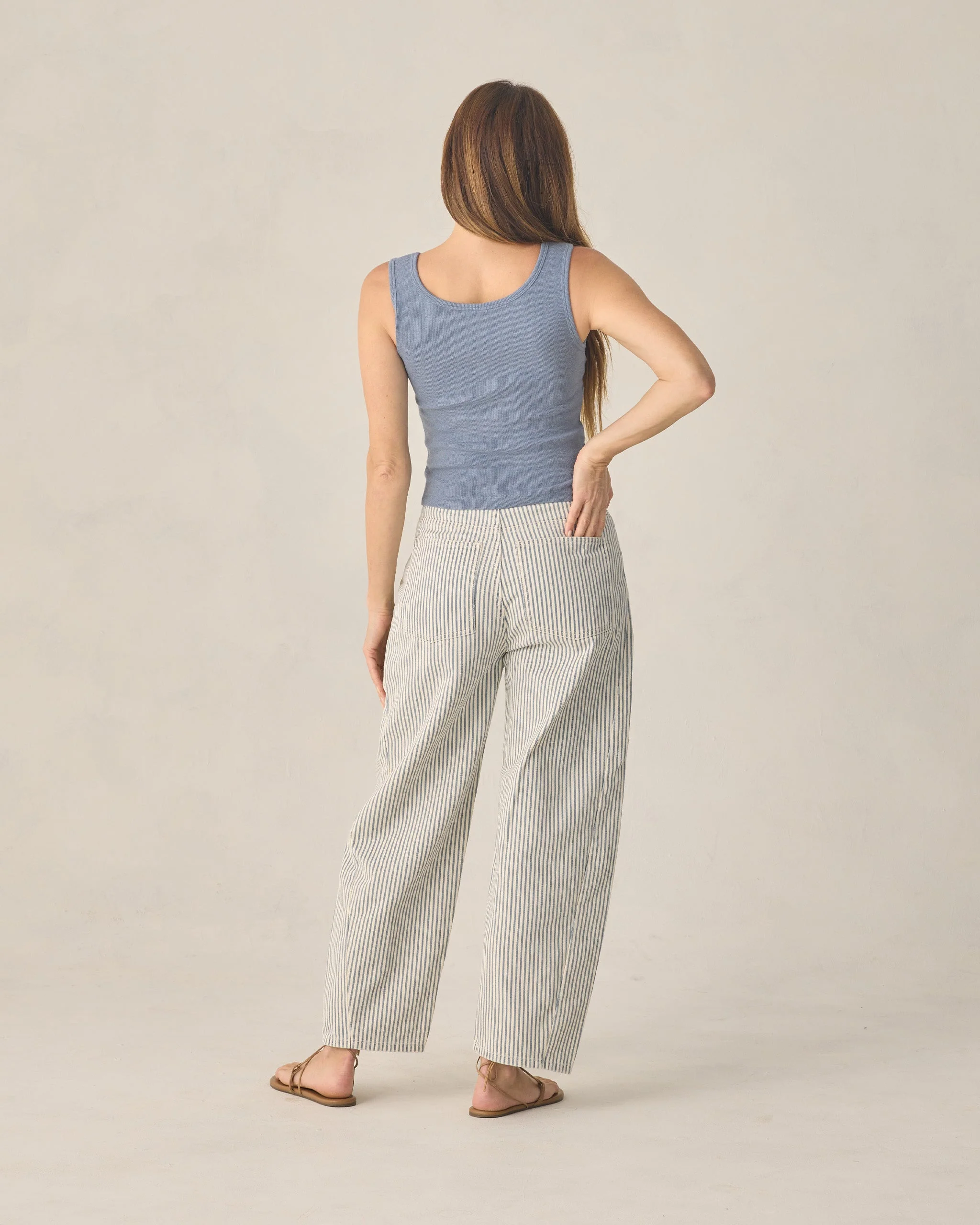 Women's Barrel Pant Natural - Image 2