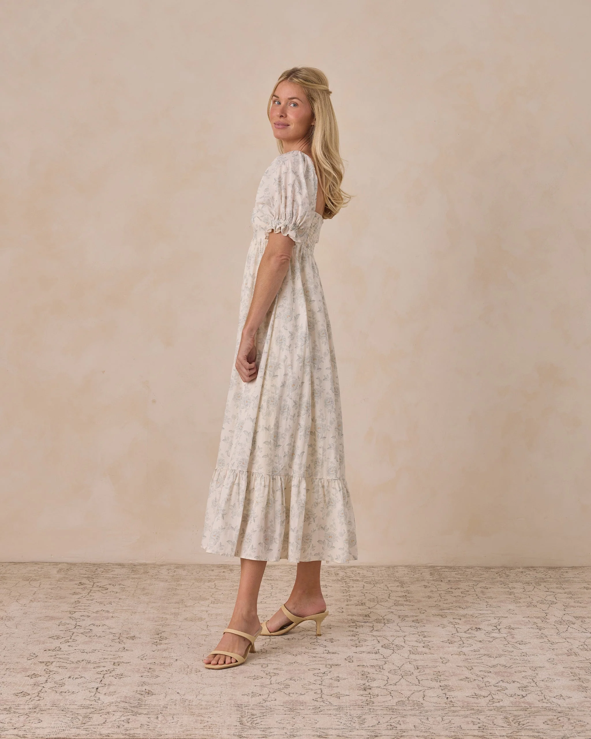 Women's Chloe Dress Mist English Rose - Image 3