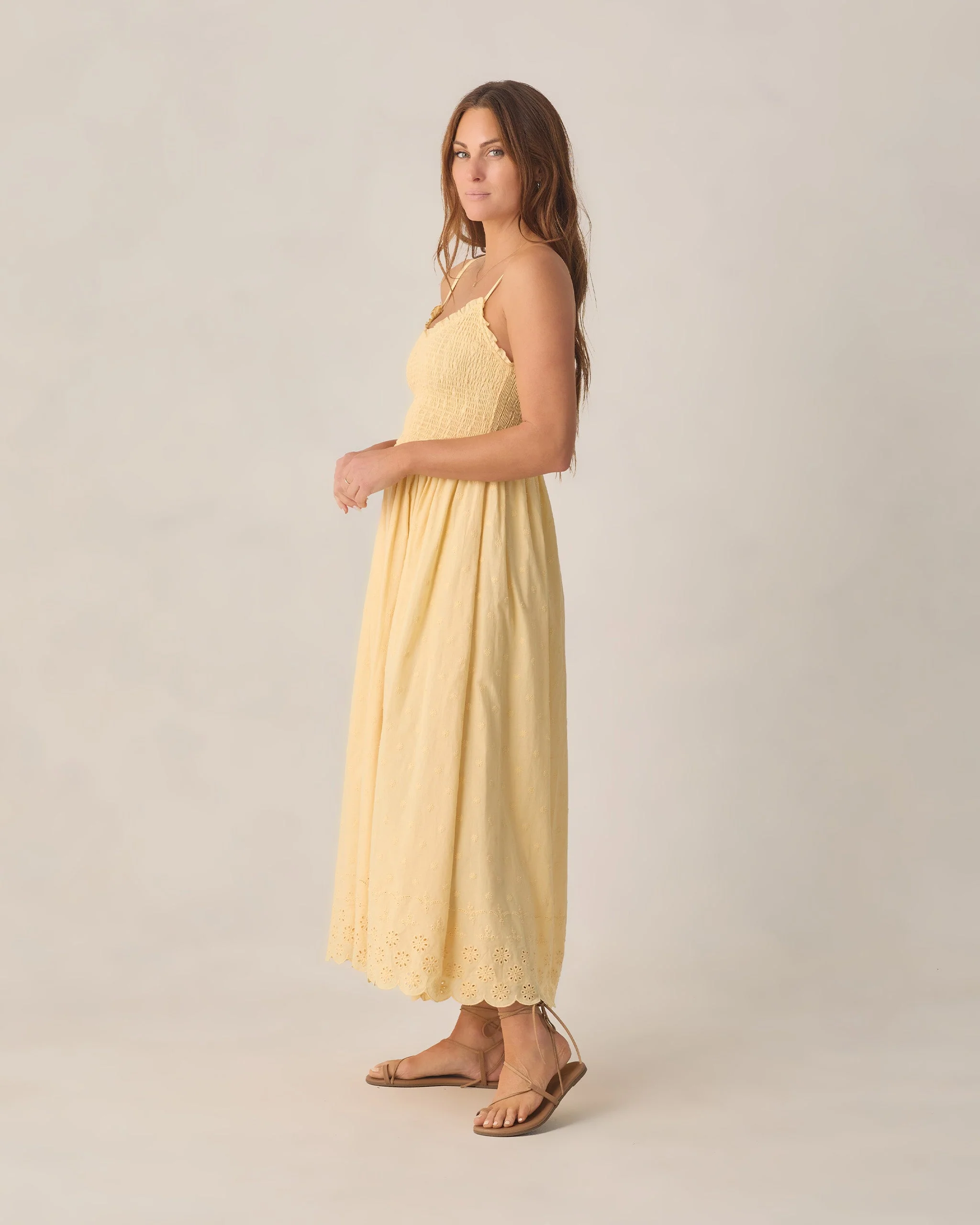 Women's Chrissy Dress Lemon - Image 3