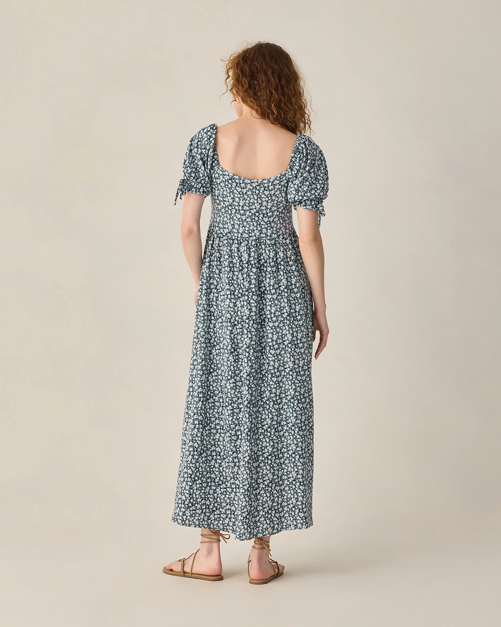 Women's Dallas Dress Navy Floral - Image 2