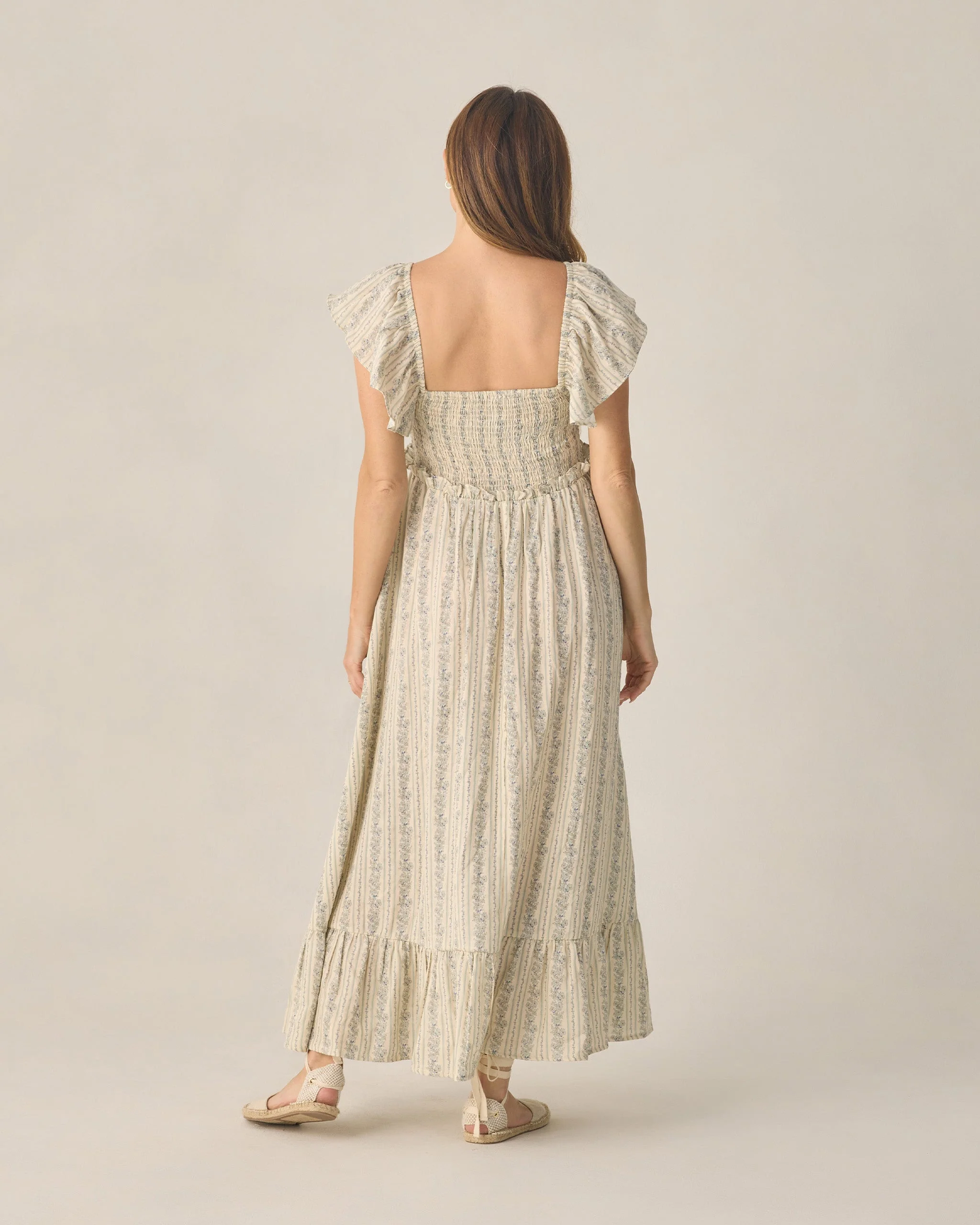 Women's Francesca Dress Blue Floral - Image 2