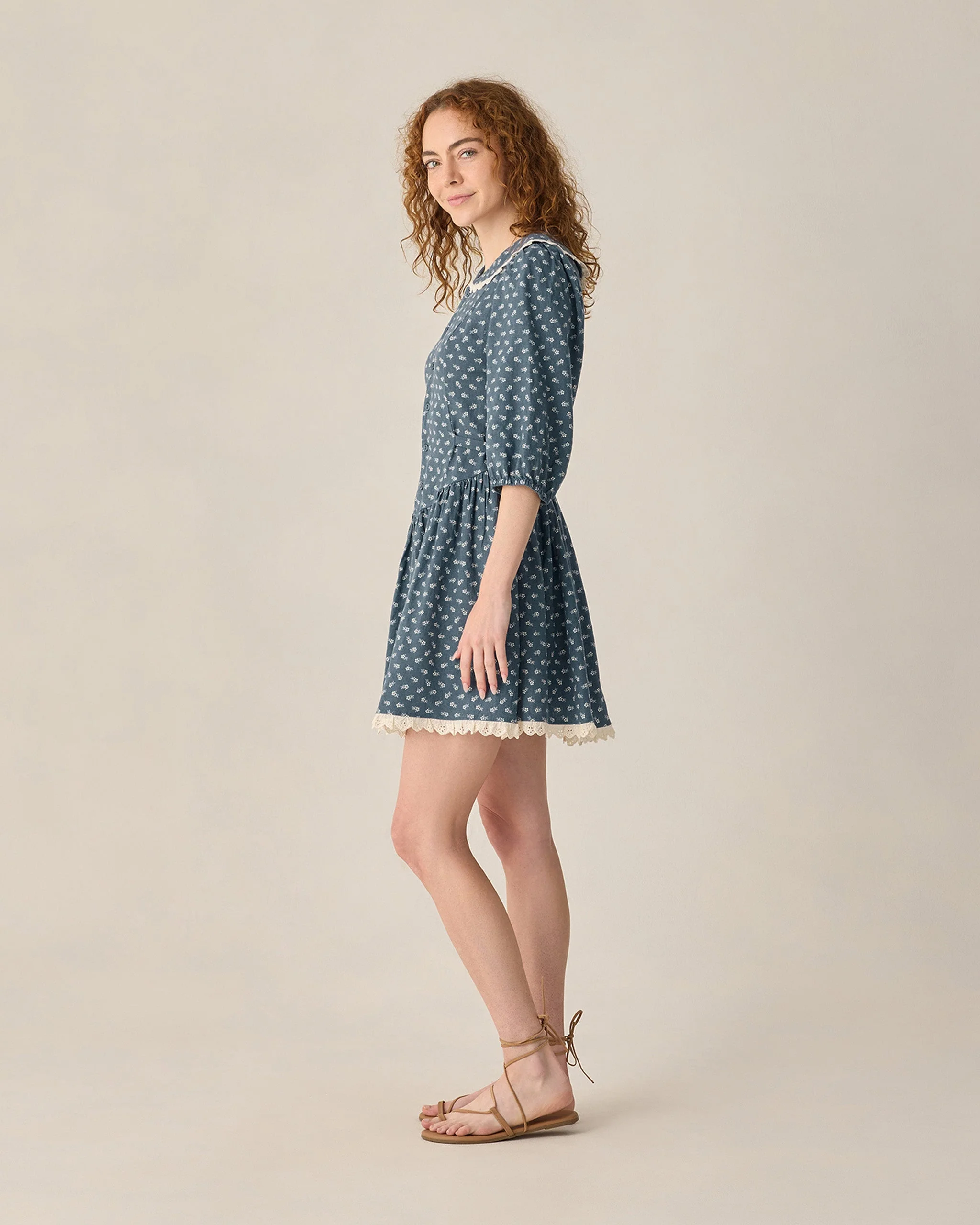 Women's Ginger Dress Ditsy - Image 3