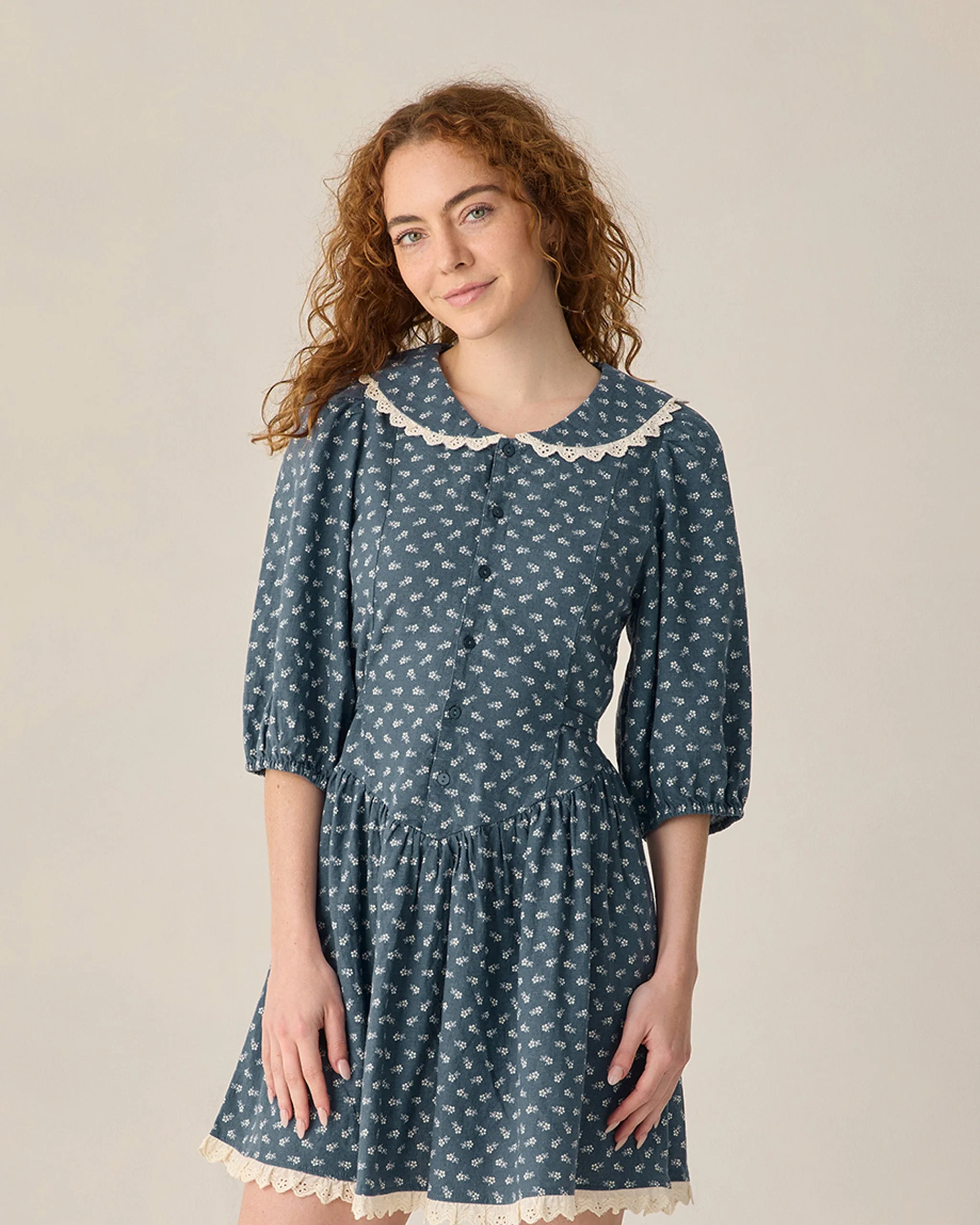 Women's Ginger Dress Ditsy - Image 4